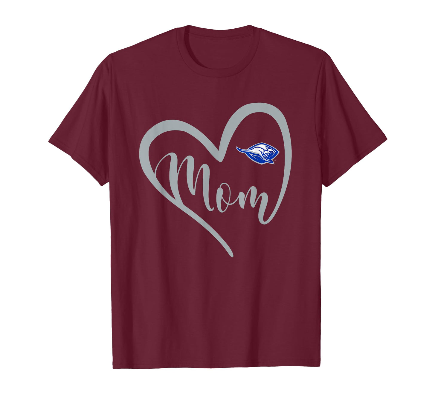 Weatherford Kangaroos Logo Heart Mom HS T-Shirt