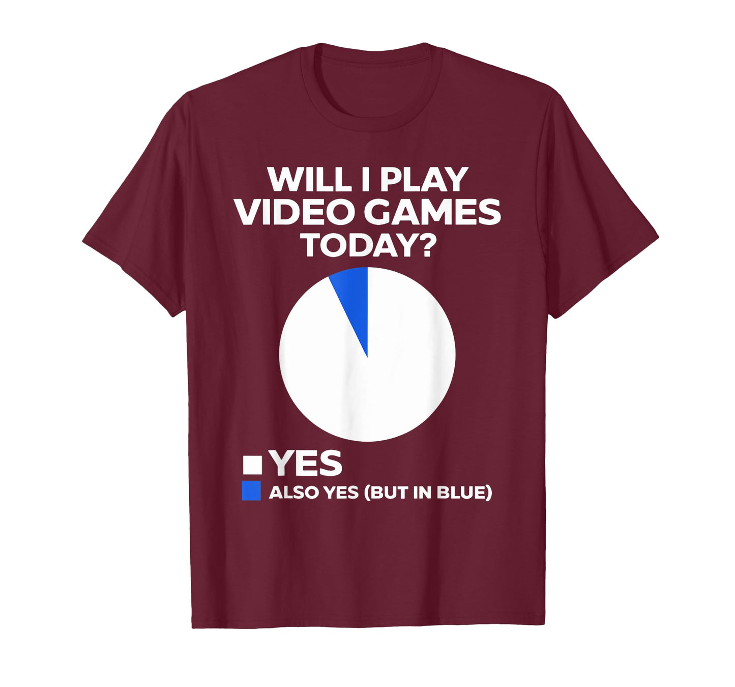 Will I play Video Games today Funny Gamer Players T-Shirt