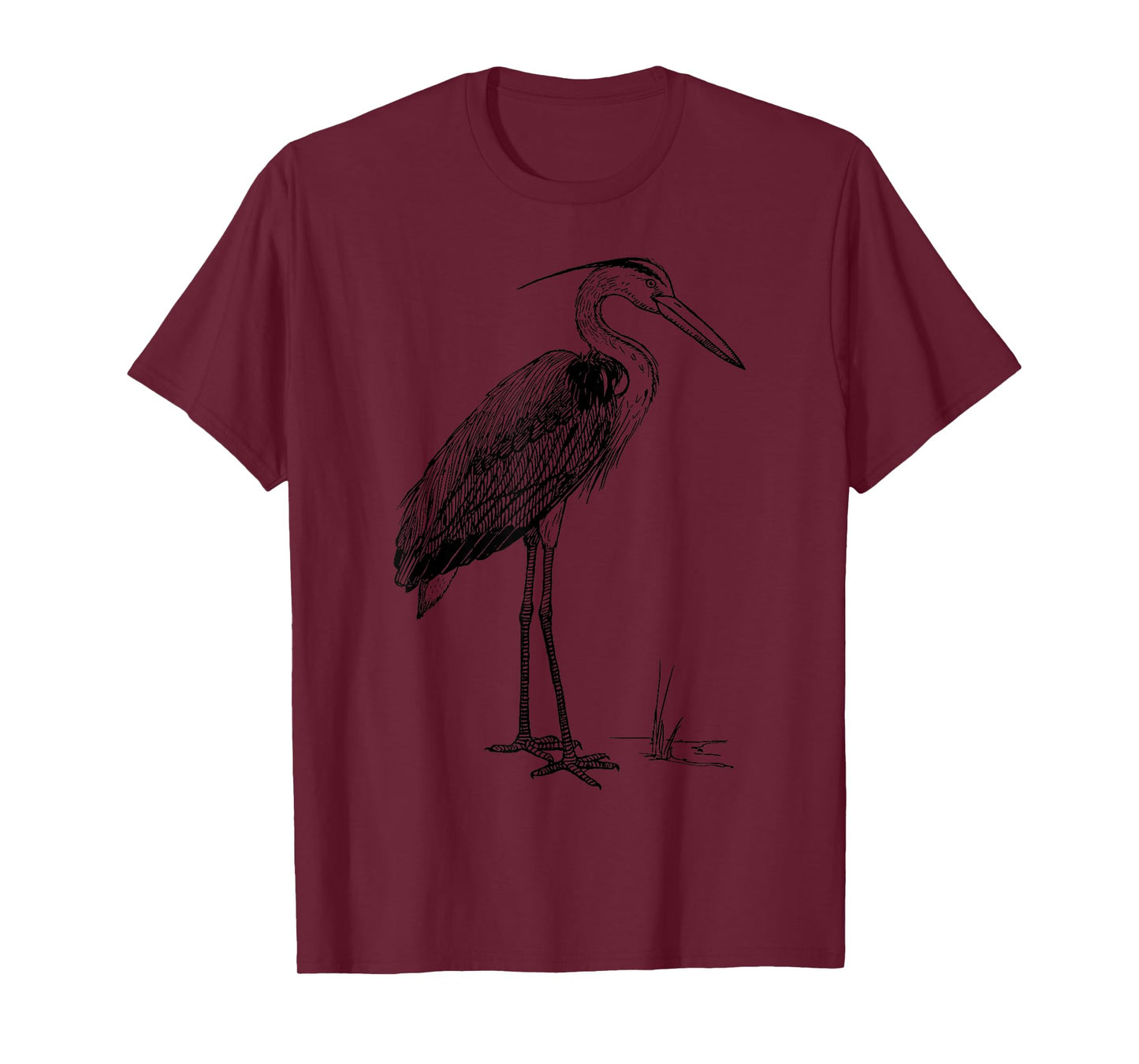 Great Blue Heron Bird T-Shirt