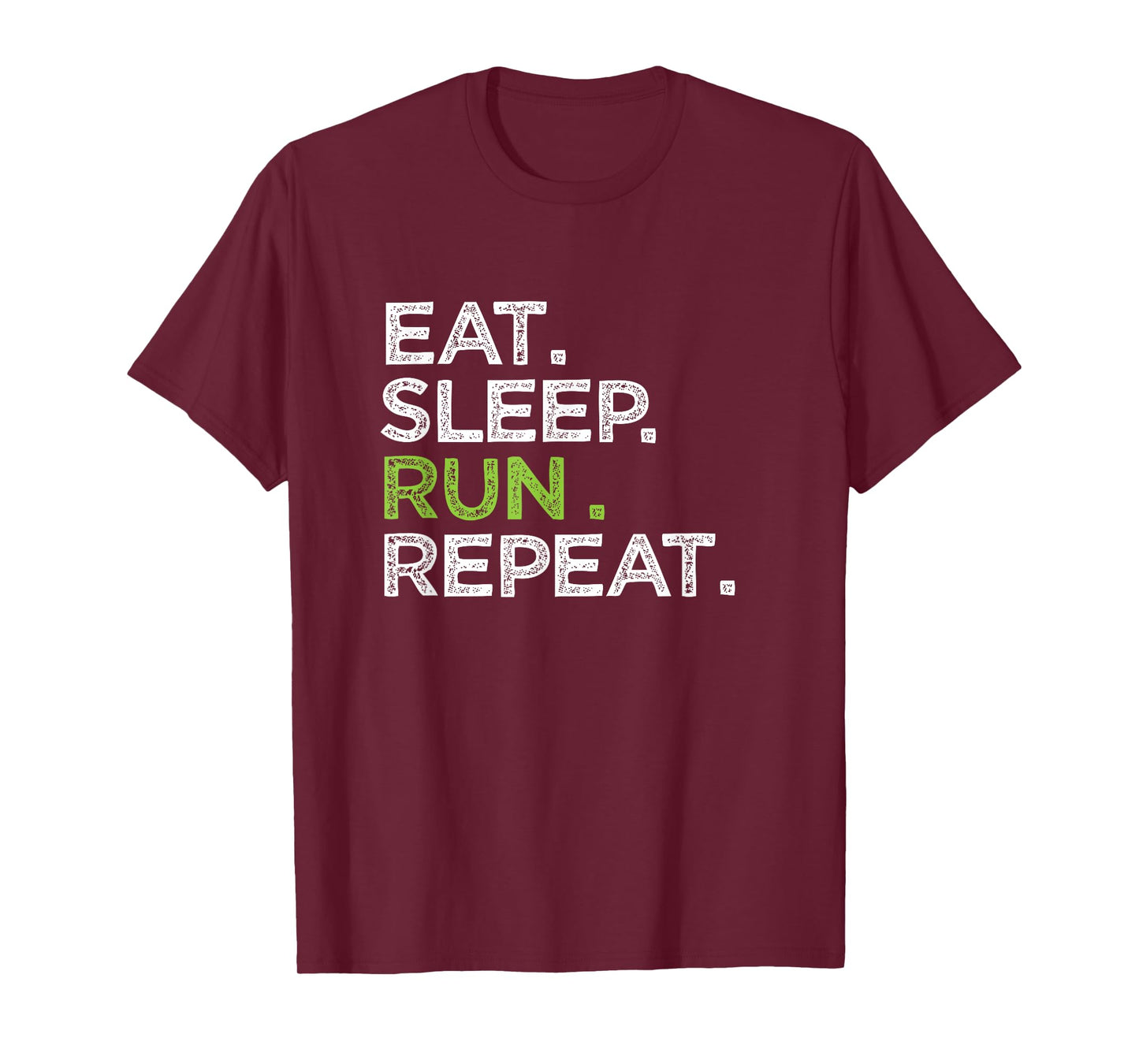 Eat Sleep Run Repeat T-shirt Love Running Sports Gift T-Shirt