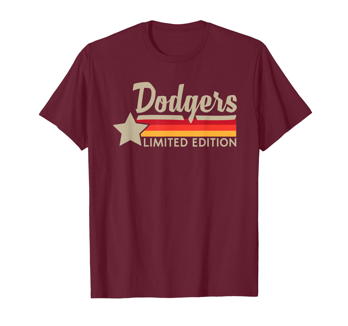 Vintage Dodgers Name Throwback Retro Men Women T-Shirt