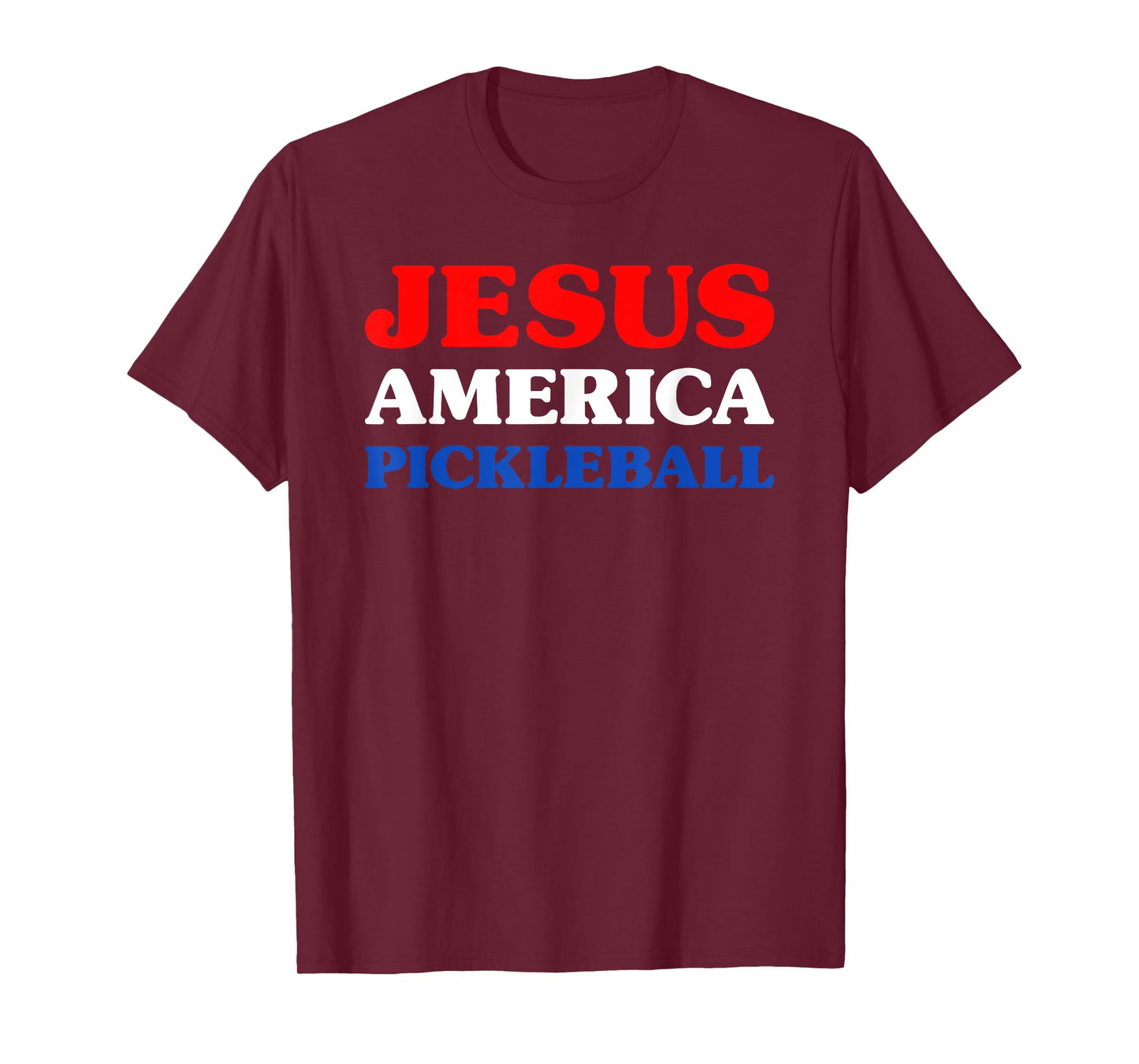 Pickleball Player I Love Pickleball Jesus and Pickleball T-Shirt