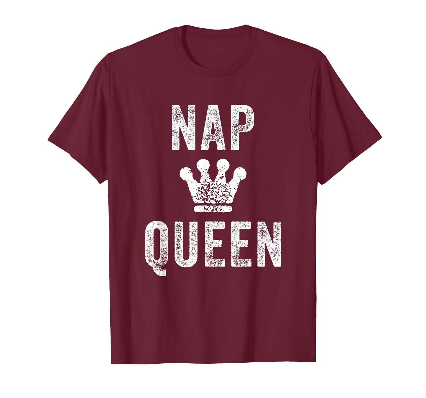 Nap Queen Crown Funny Sleeping Power Napping Girl Champion T-Shirt