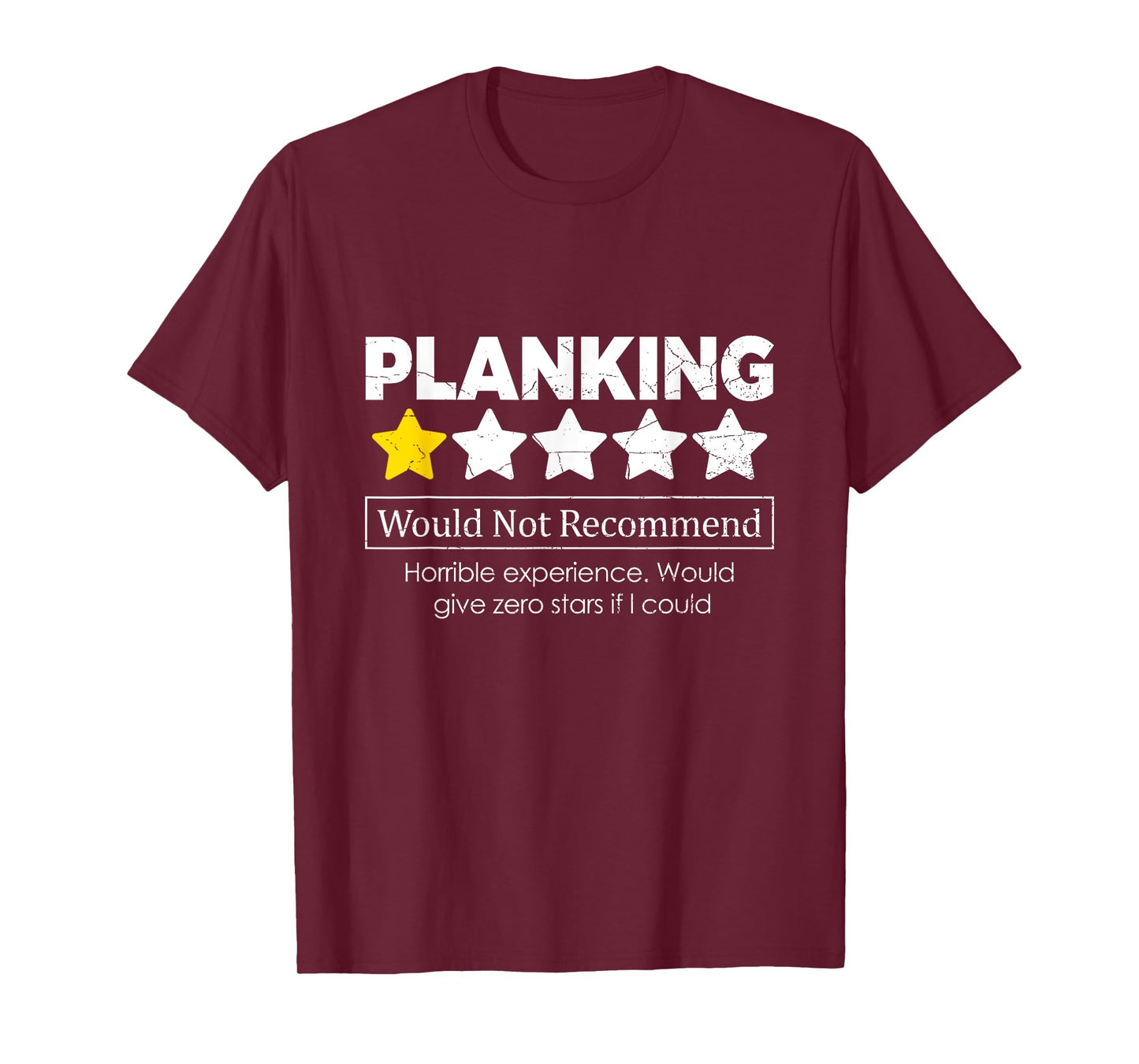 Planking Quote for a Planking fan T-Shirt