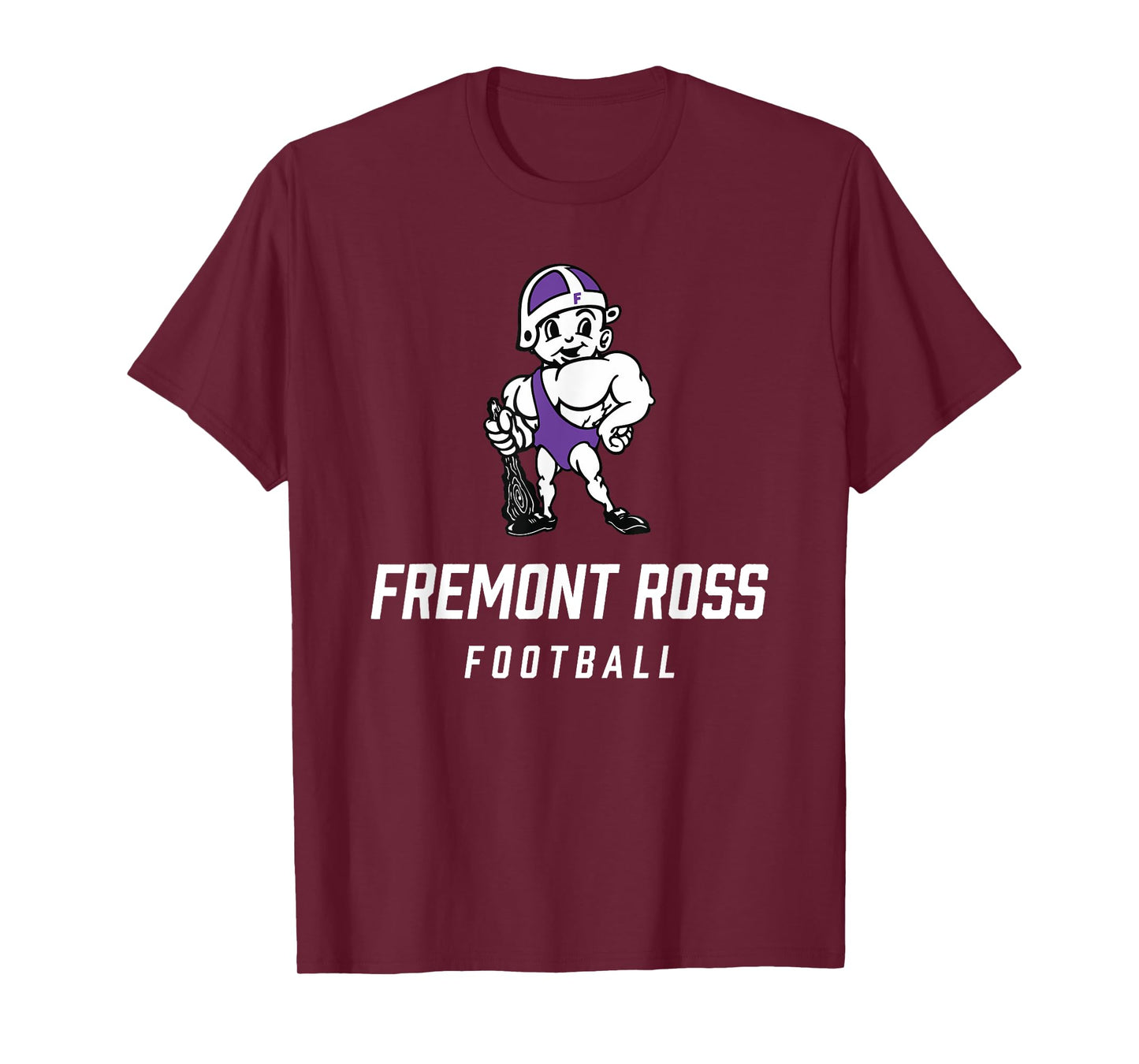 Fremont Ross Little Giants Logo Football Team HS T-Shirt