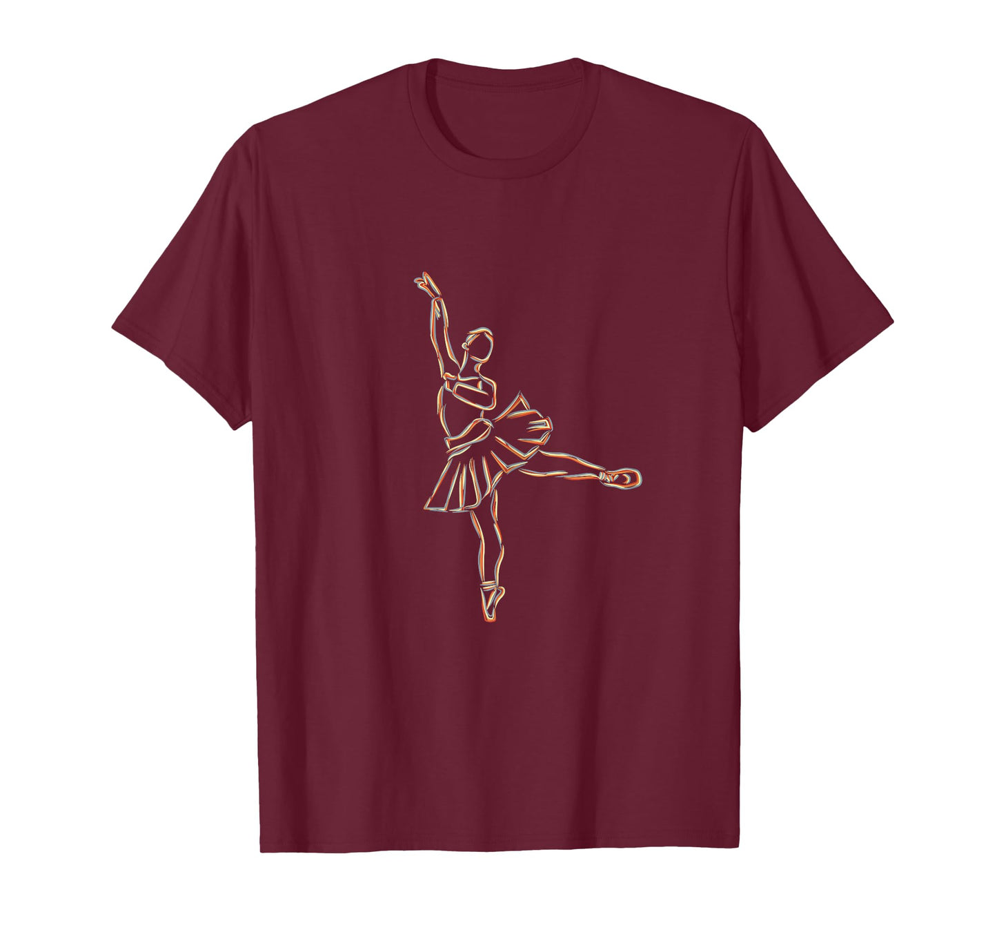 Ballet Girl Drawing Ballet Teacher Ballet Studio T-Shirt