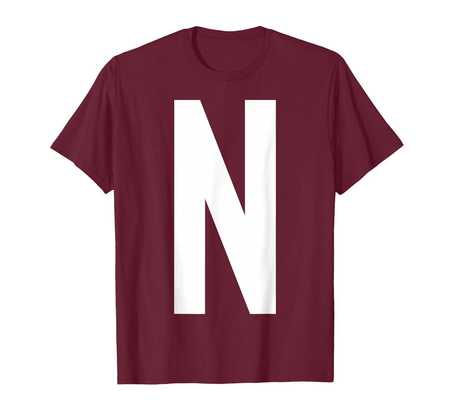 Letter N Funny Group Matching Christmas Costume 2025 Family T-Shirt