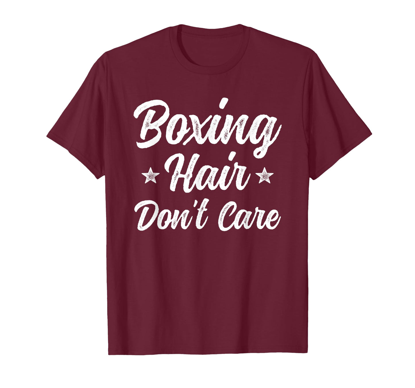 Boxing Hair Don't Care Funny Martial Art Gift T-Shirt