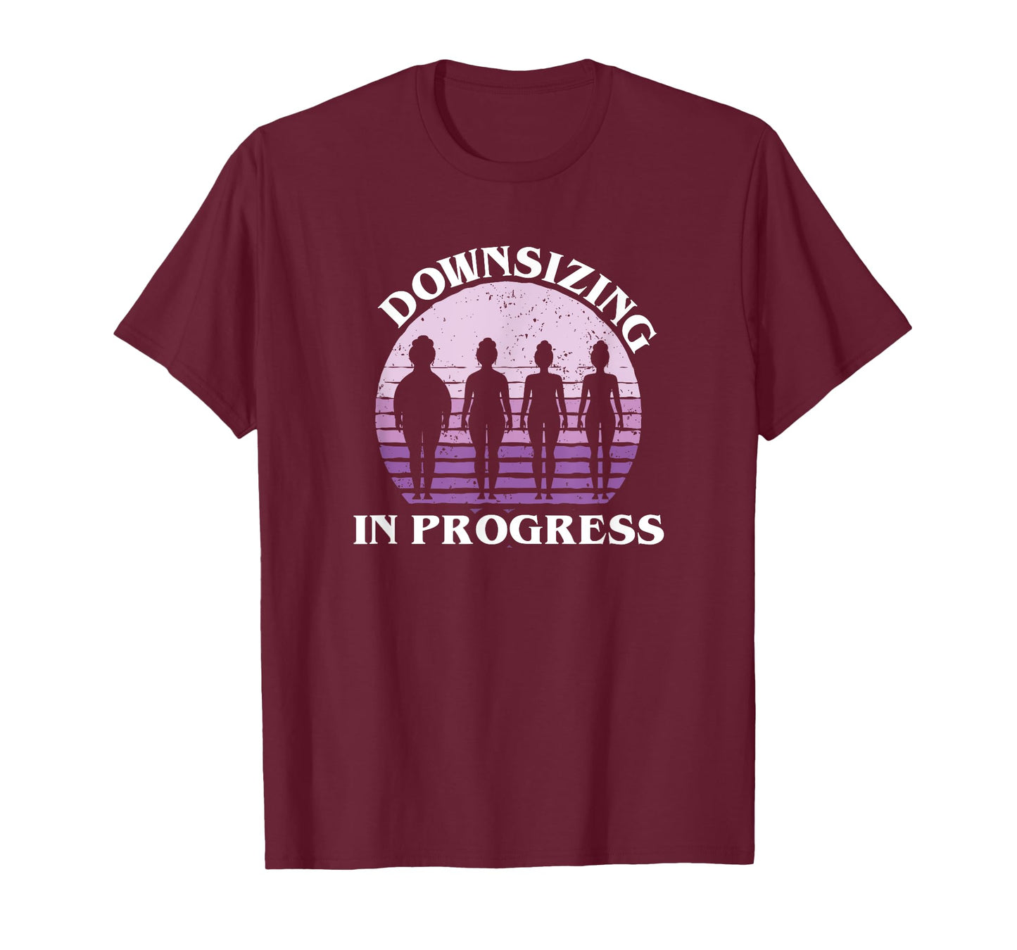 Downsizing In Progress - Gastric Bypass Surgery & Workout T-Shirt