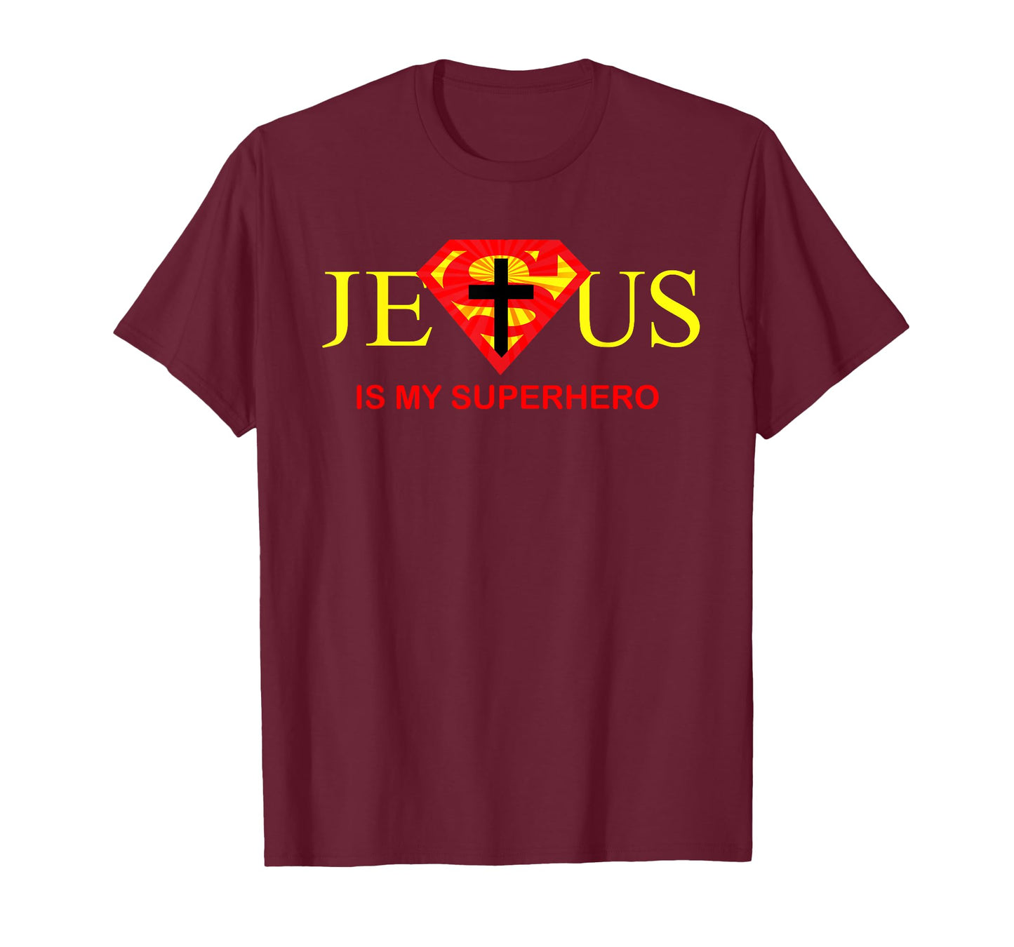 Jesus Is My Superhero Cute Powerful Christian T-Shirt