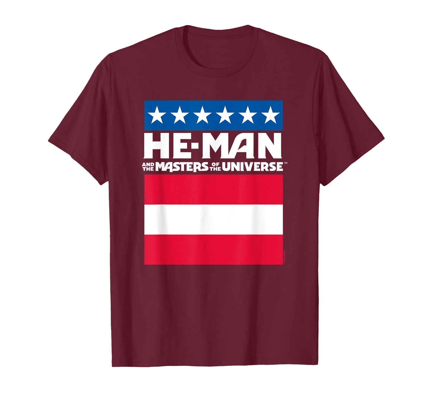 Masters Of The Universe - He-Man Logo Flag T-Shirt