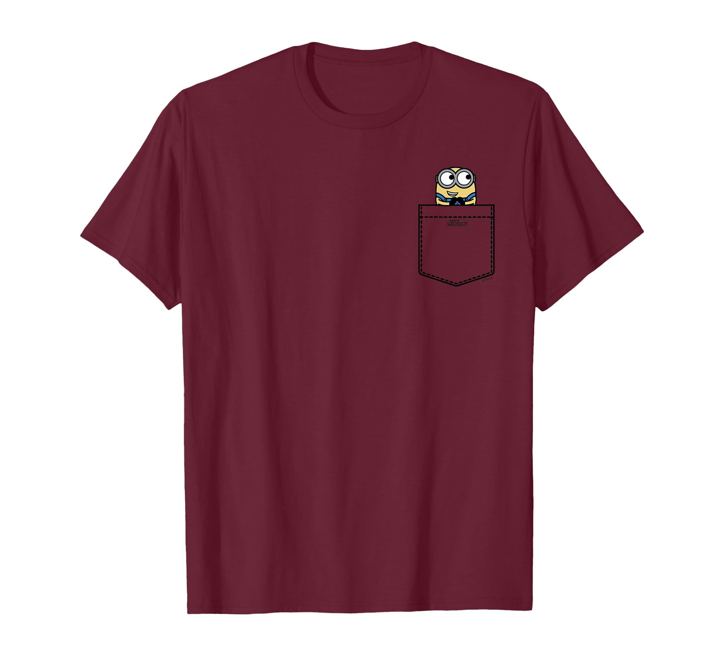 Minions Bob Mischievous Smile Pocket Hit T-Shirt