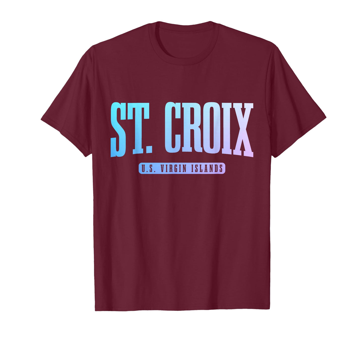 St. Croix US Virgin Islands USVI Pride Souvenir T-Shirt