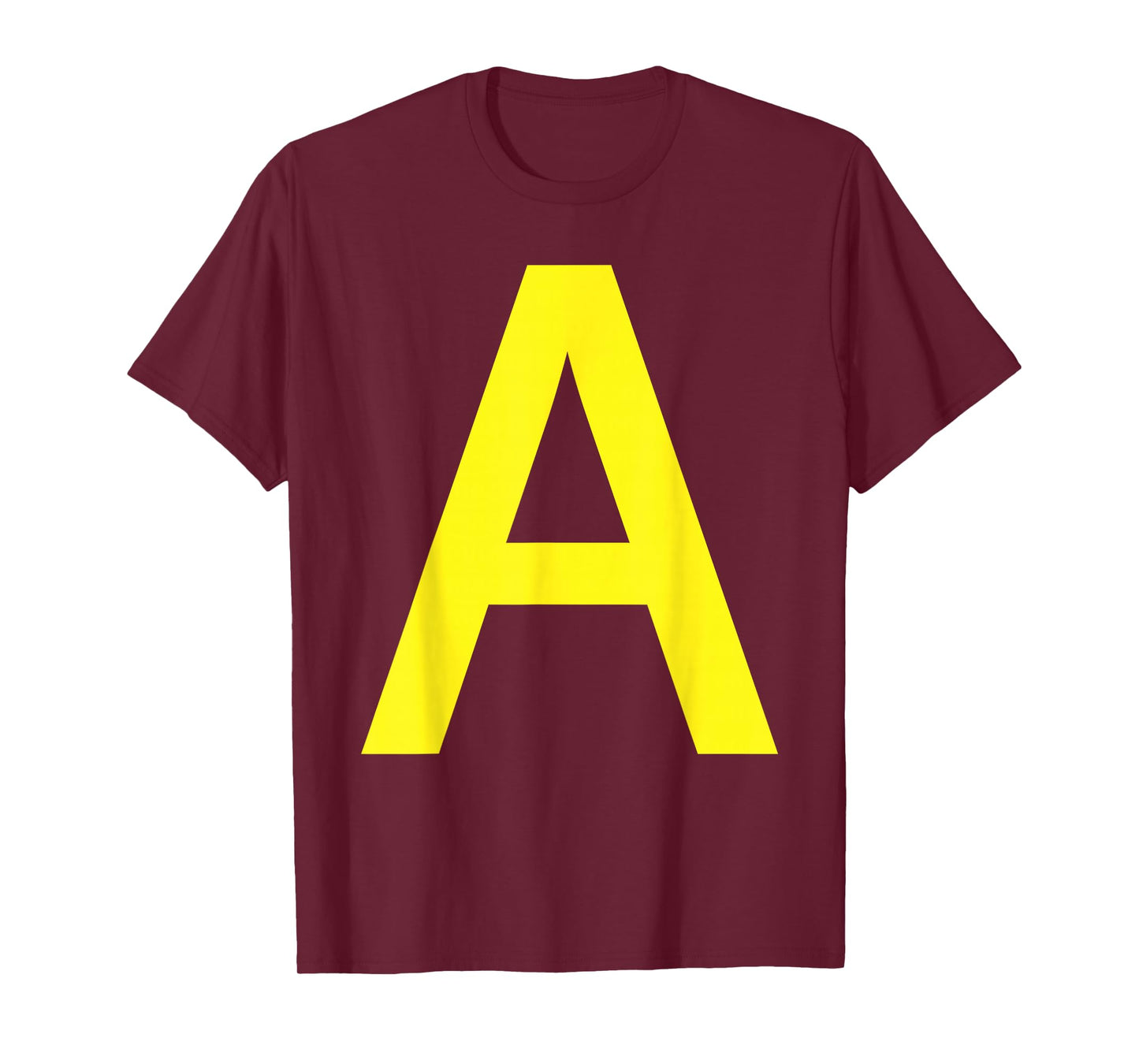 Letter A Group Matching Halloween Costume T-Shirt