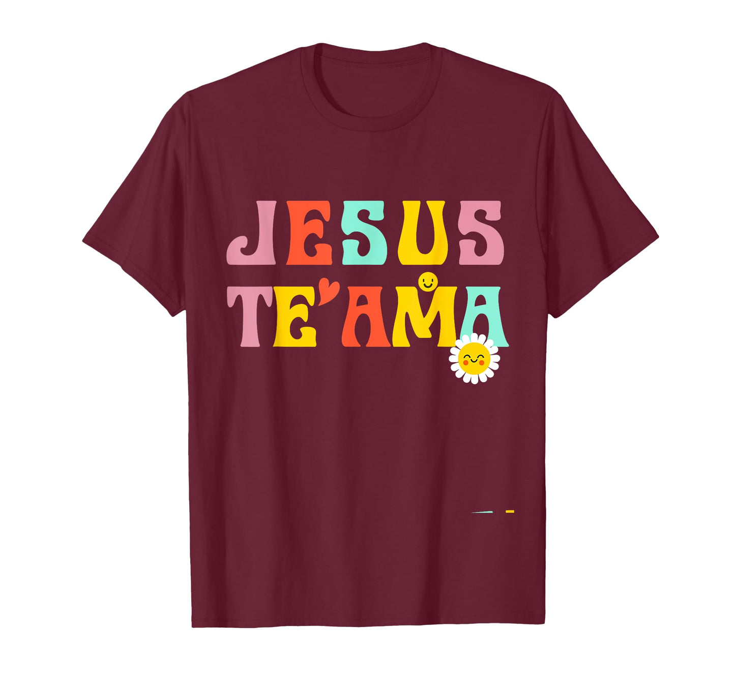 Camiseta Cristiana Para Mujer Espanol Spanish Jesus Te Ama T-Shirt