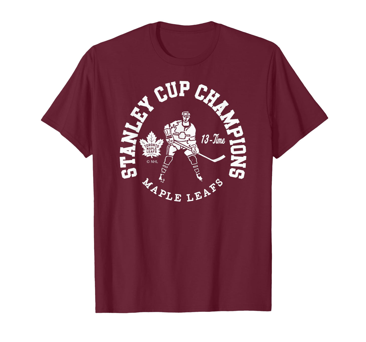 Toronto Maple Leafs Stanley Cup Champions 13-Time Blue T-Shirt