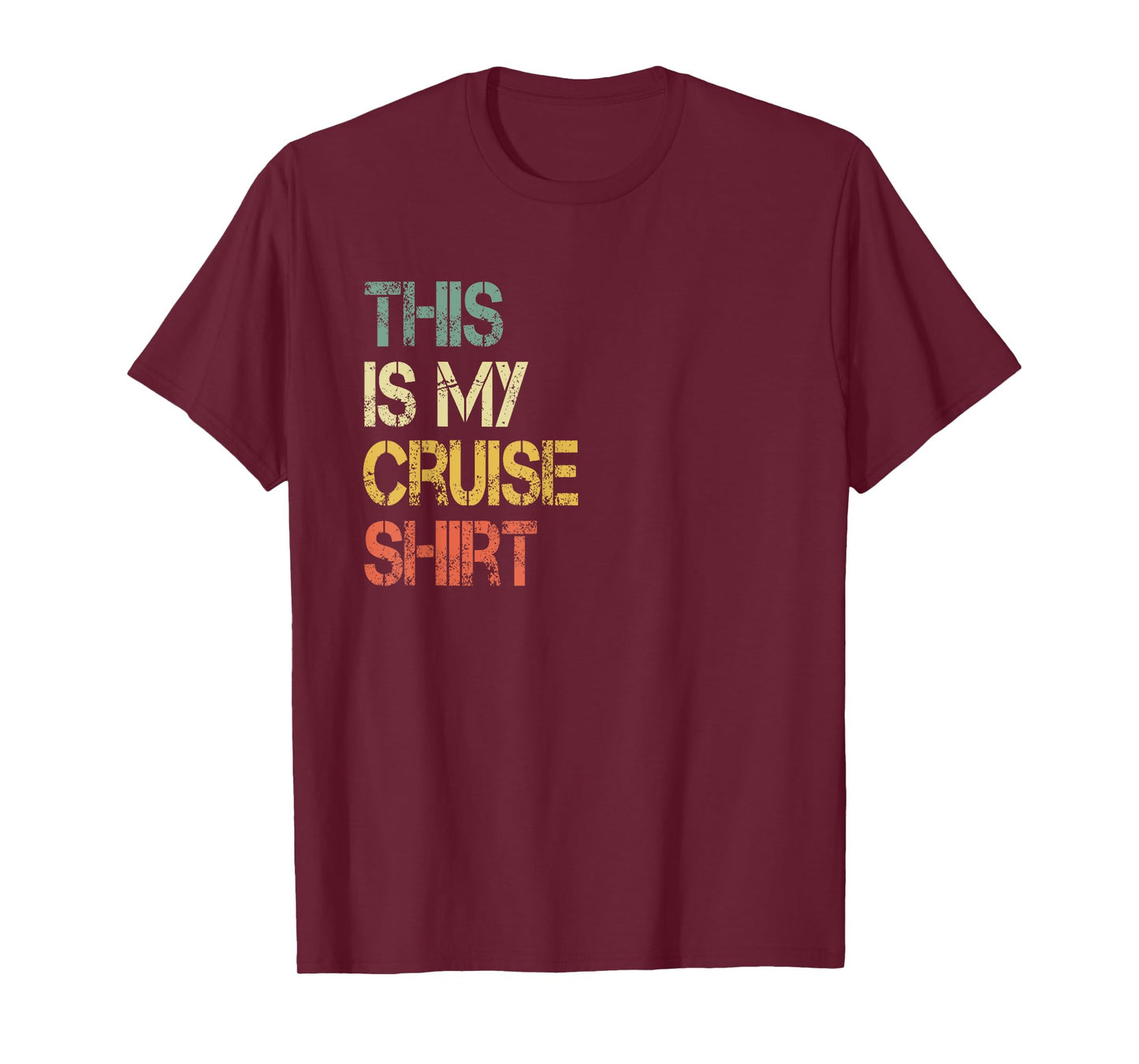 This is My Cruise Shirt Funny Love Cruising Vacation Trip T-Shirt