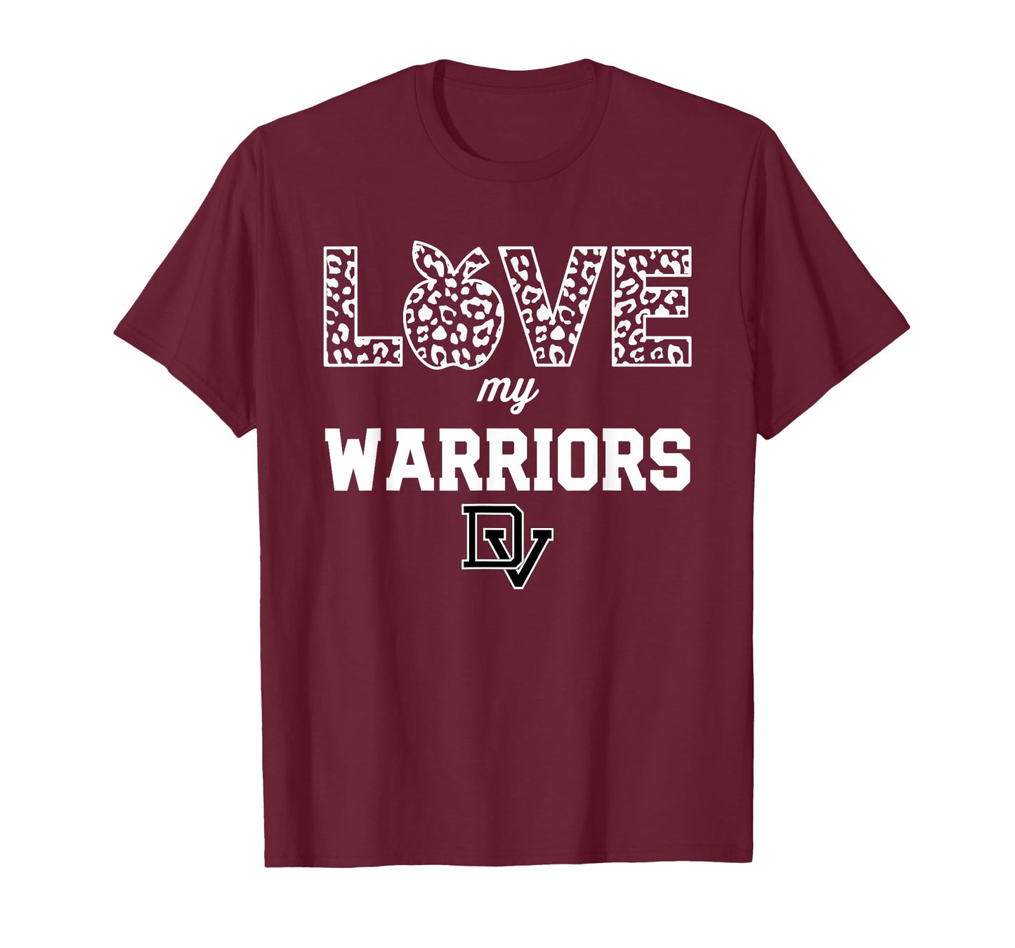 Delaware Valley Warriors Logo Love My Team HS T-Shirt