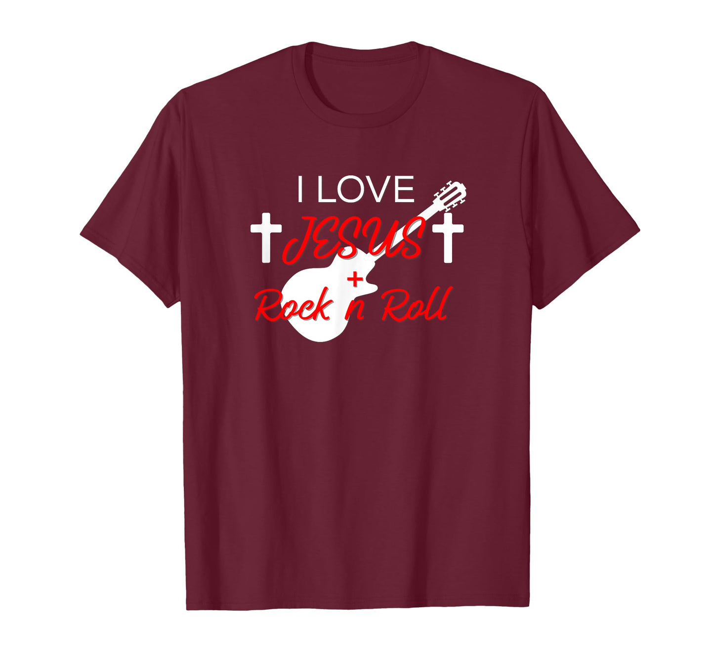 I Love Jesus and Rock n Roll T-Shirt