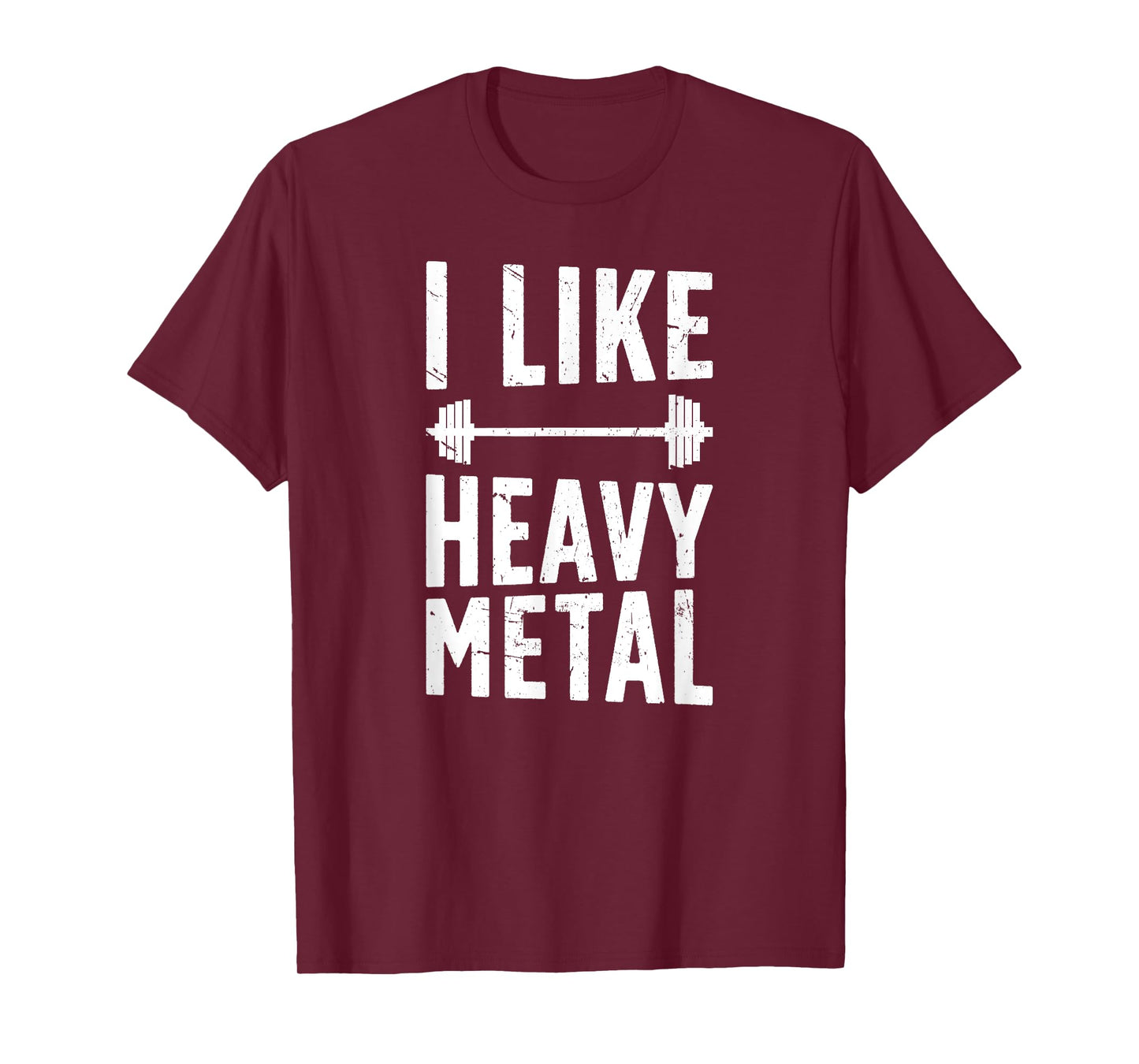 I Like Heavy Metal Weightlifting Weightlifter T-Shirt