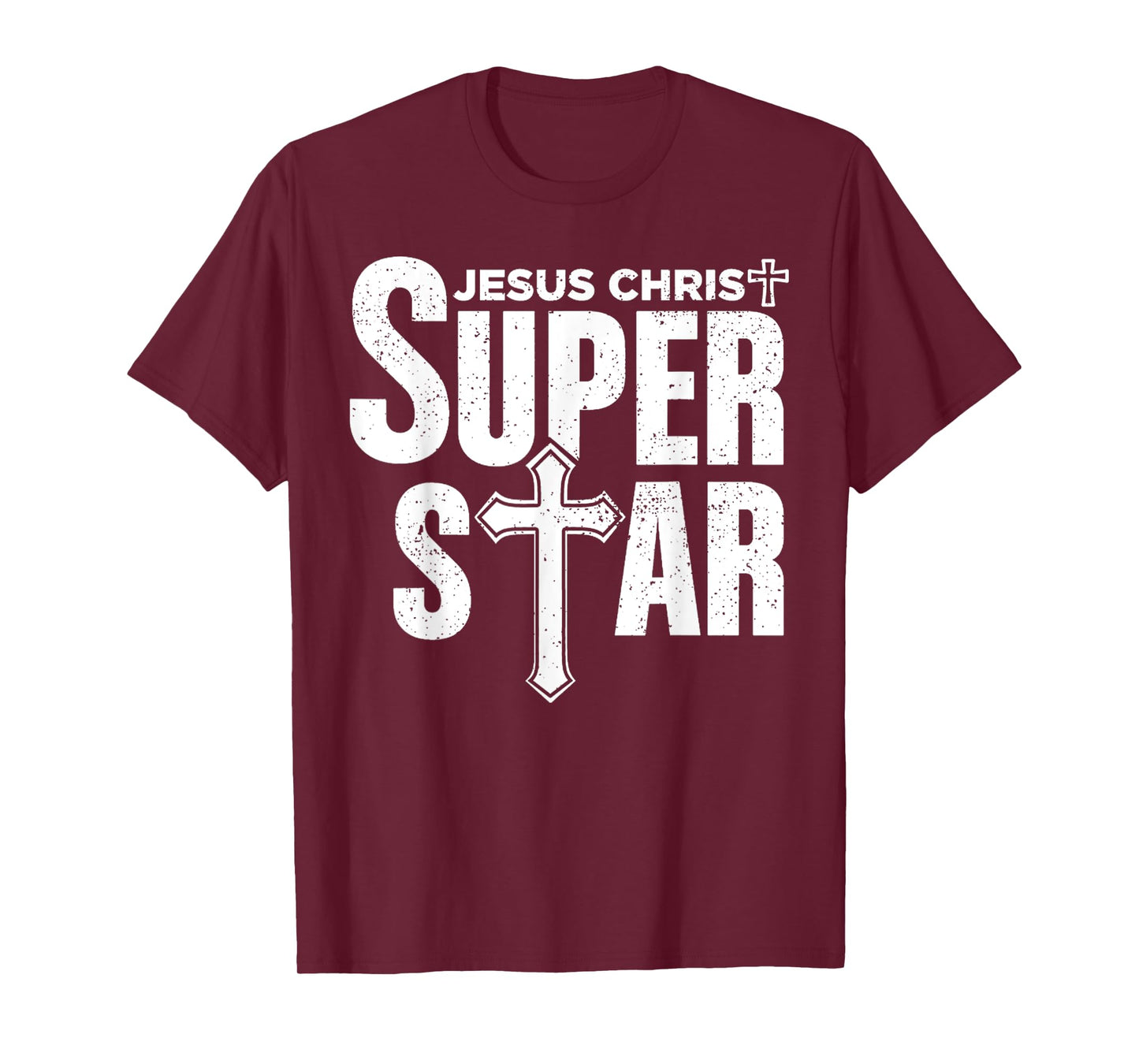 Vintage Jesus Christian Design Jesus Christ Super Star Tee T-Shirt