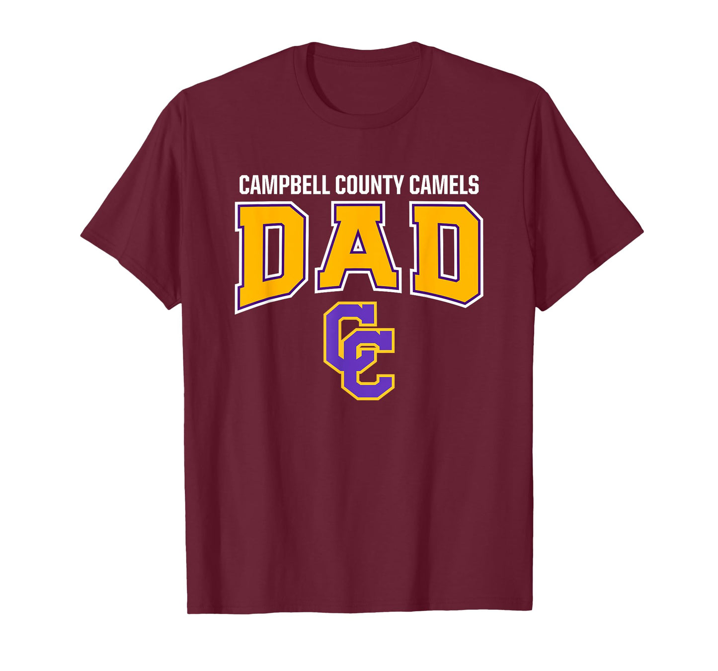 Campbell County Camels Logo Dad HS T-Shirt