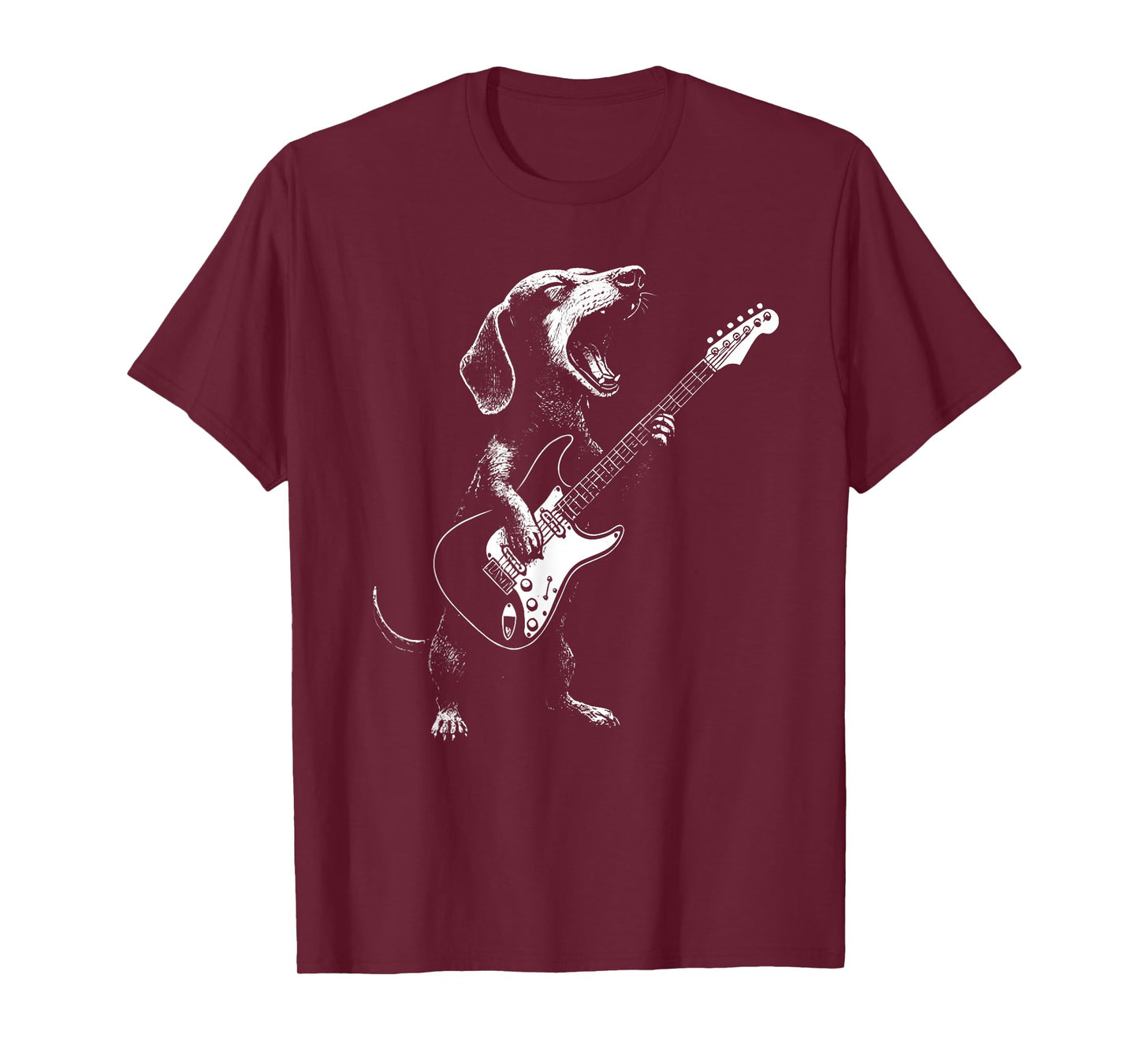 dachshund playing guitar T-Shirt