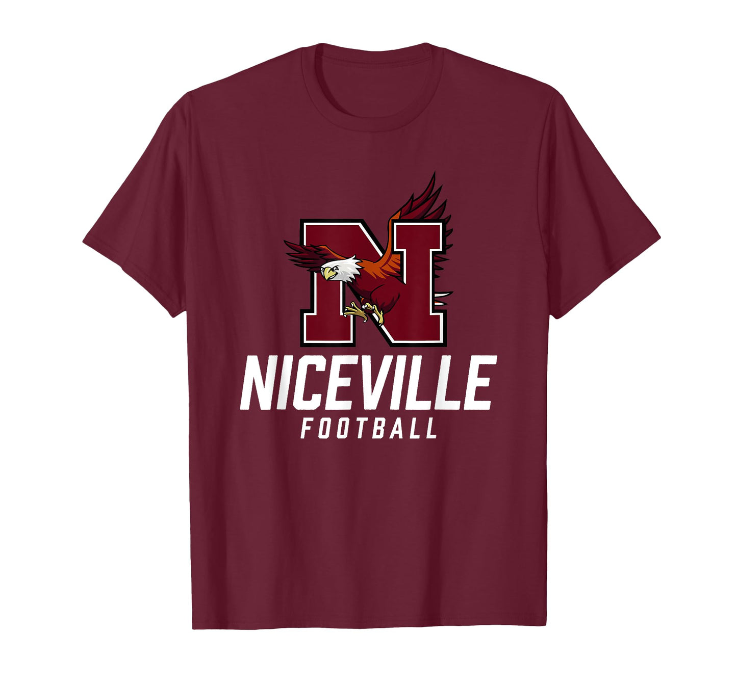 Niceville Eagles Logo Football Team HS T-Shirt