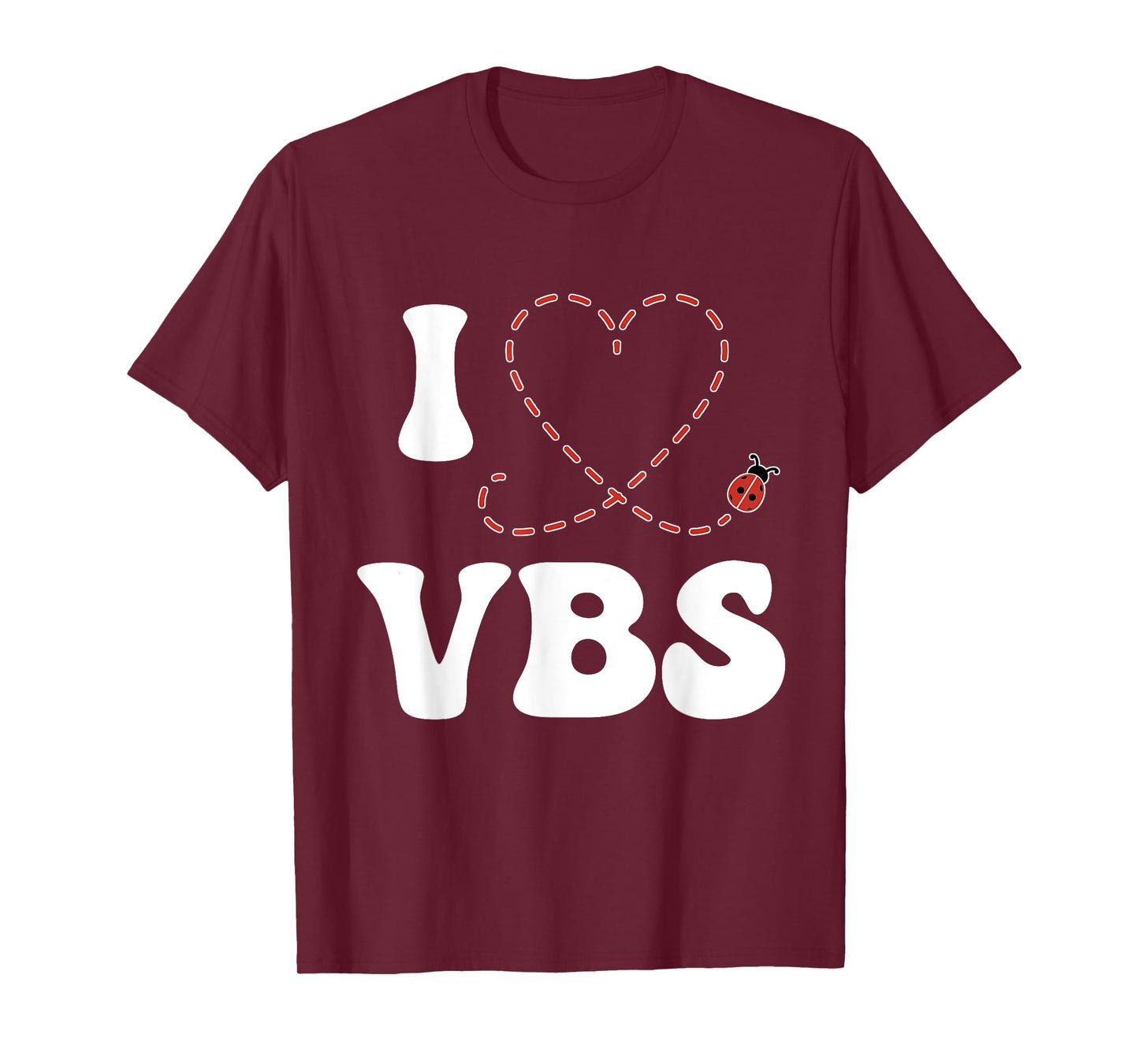 I Love VBS 2025 Vacation Bible School Ladybug VBS Team T-Shirt