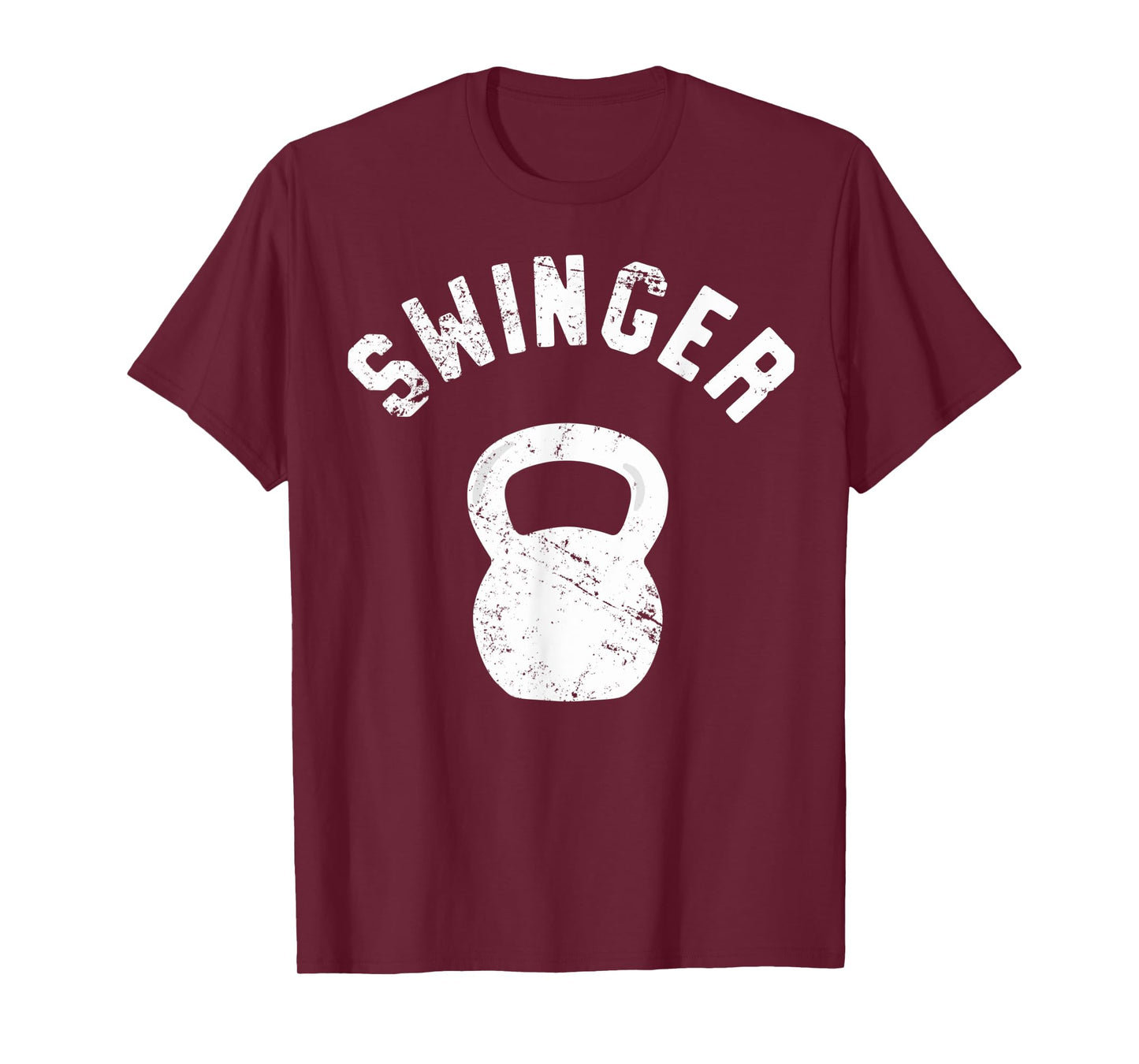 Swinger, Funny Kettlebell Workout Pun Gift T-Shirt