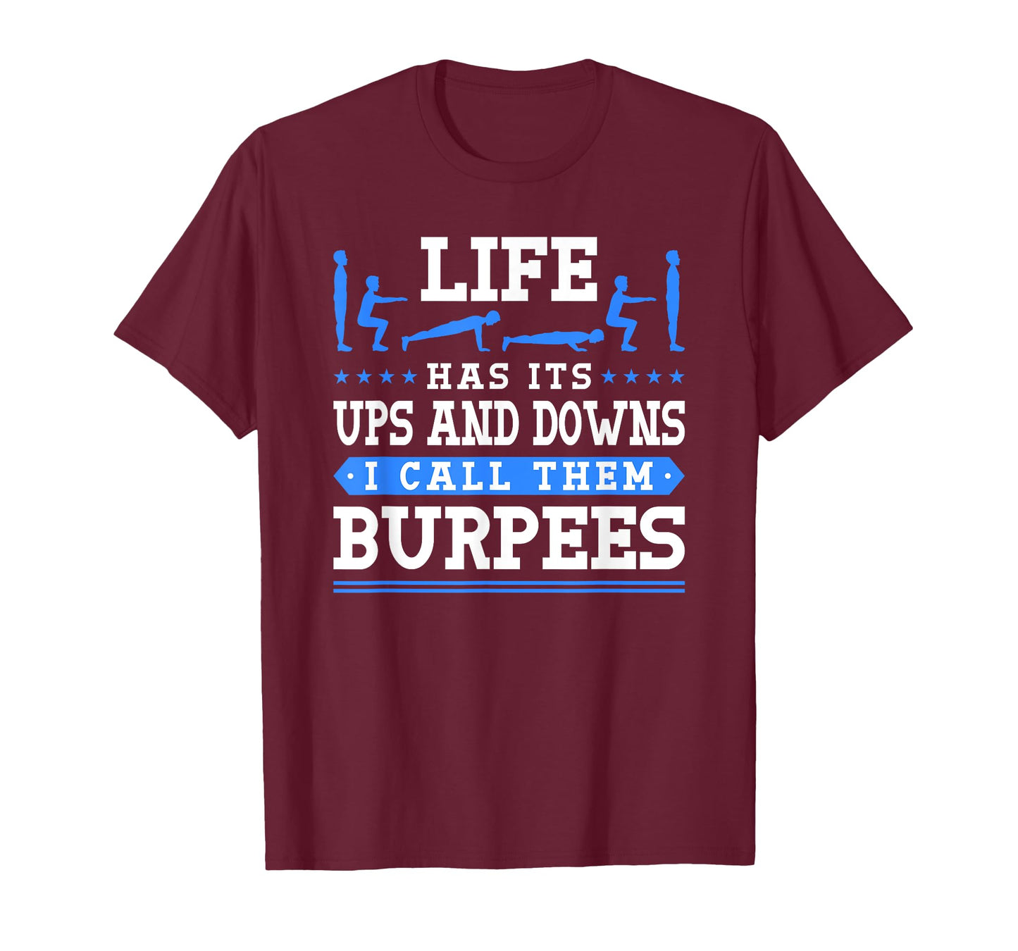 Best Gym Gear Unisex-Adults Funny Burpees Workout T-Shirt