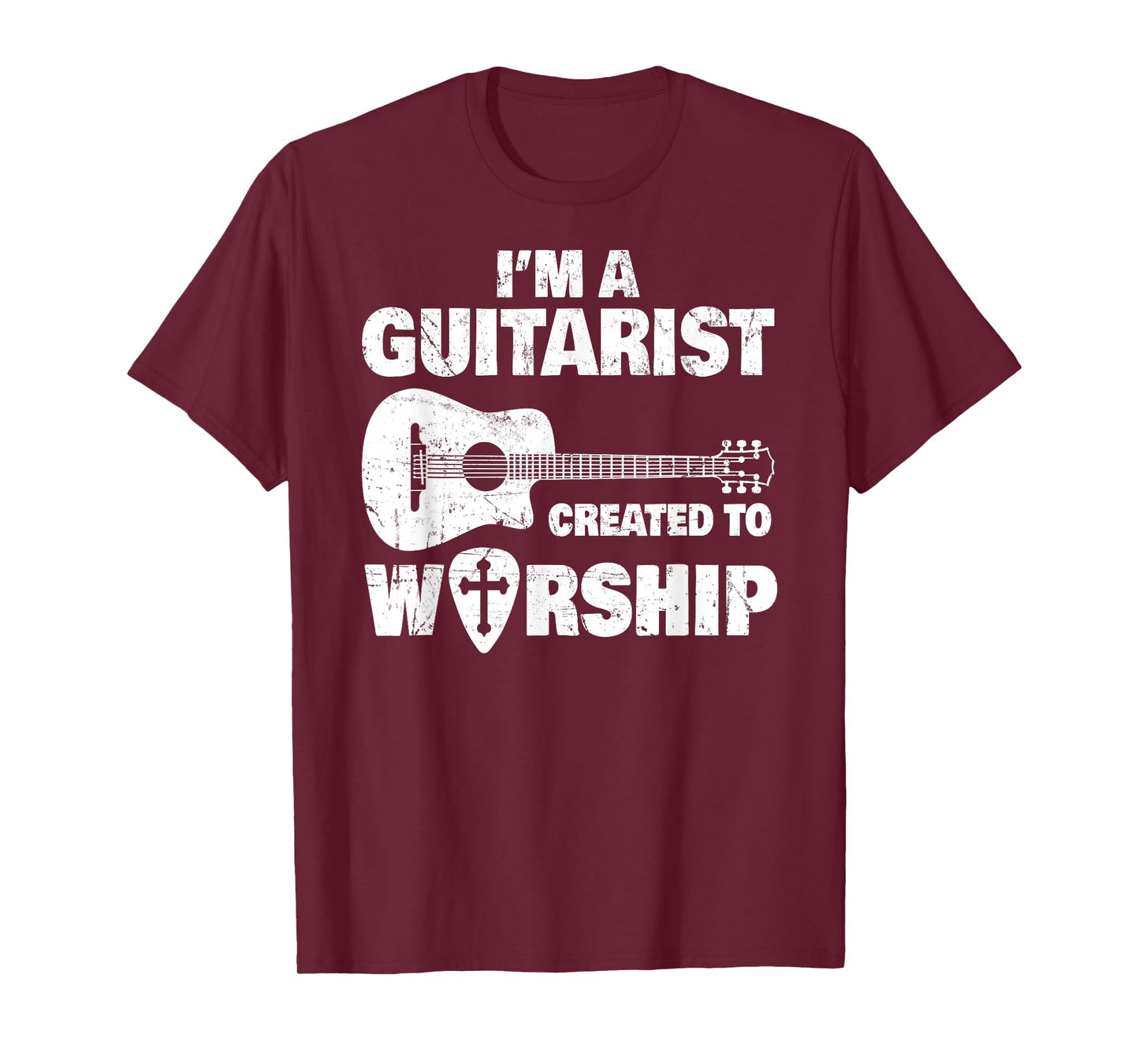 Christian Music Church Guitar Jesus T-Shirt Rock Band Gift T-Shirt