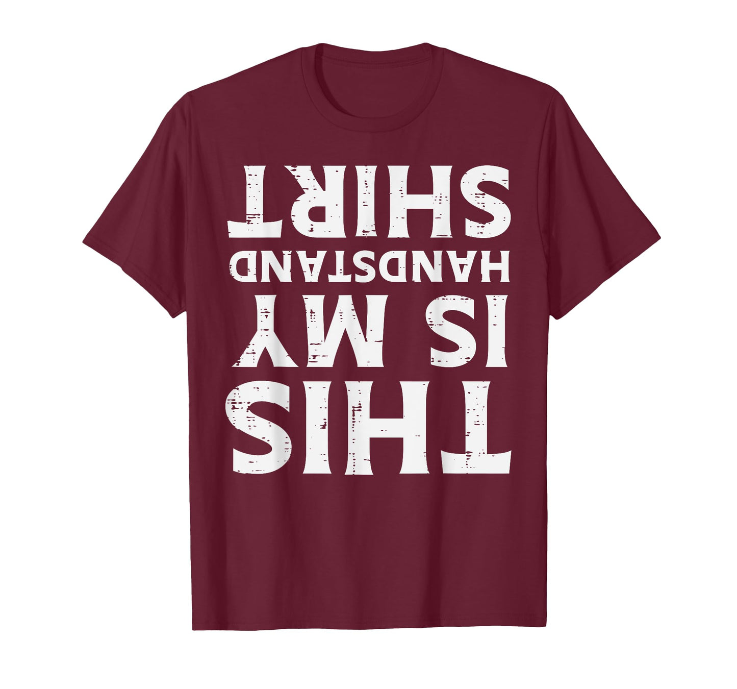 Gym This My Handstand Shirt Fun Gymnastics Fitness Women Men T-Shirt