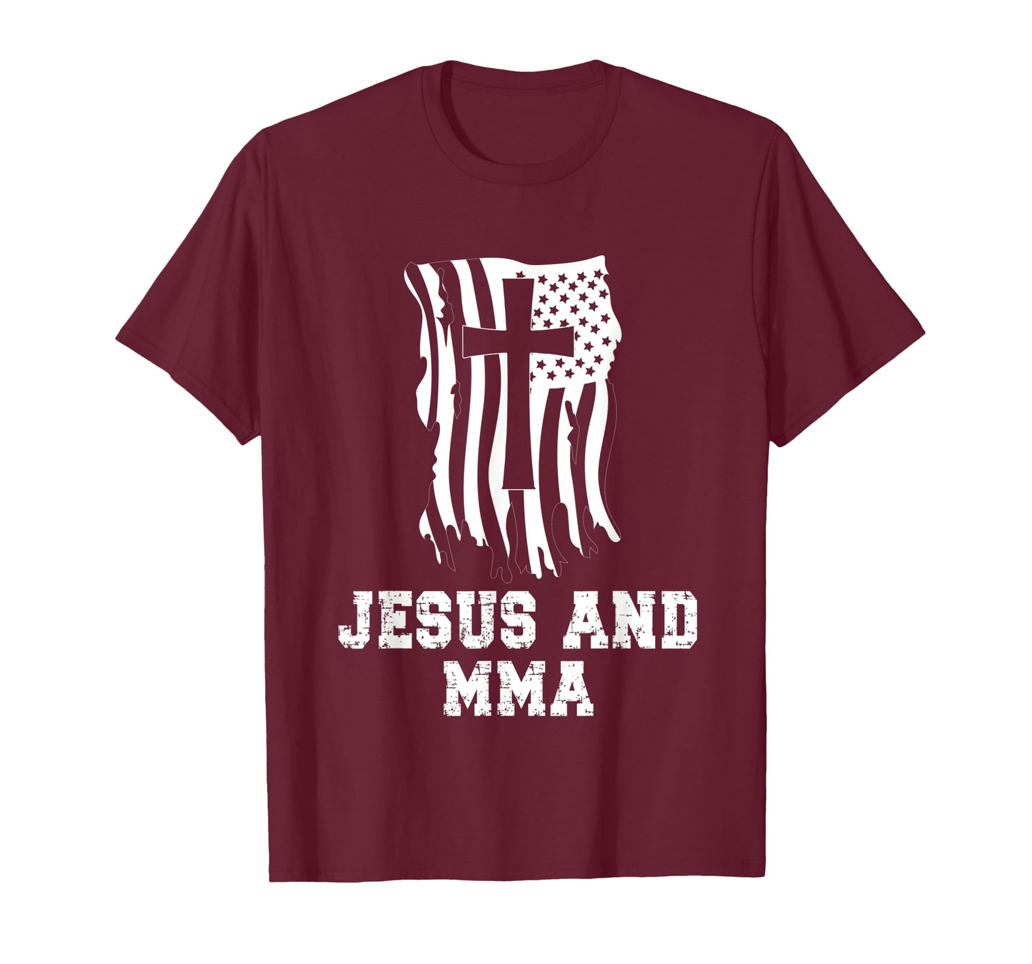 Jesus And MMA Beginner Design for Christian Martial Arts Fan T-Shirt
