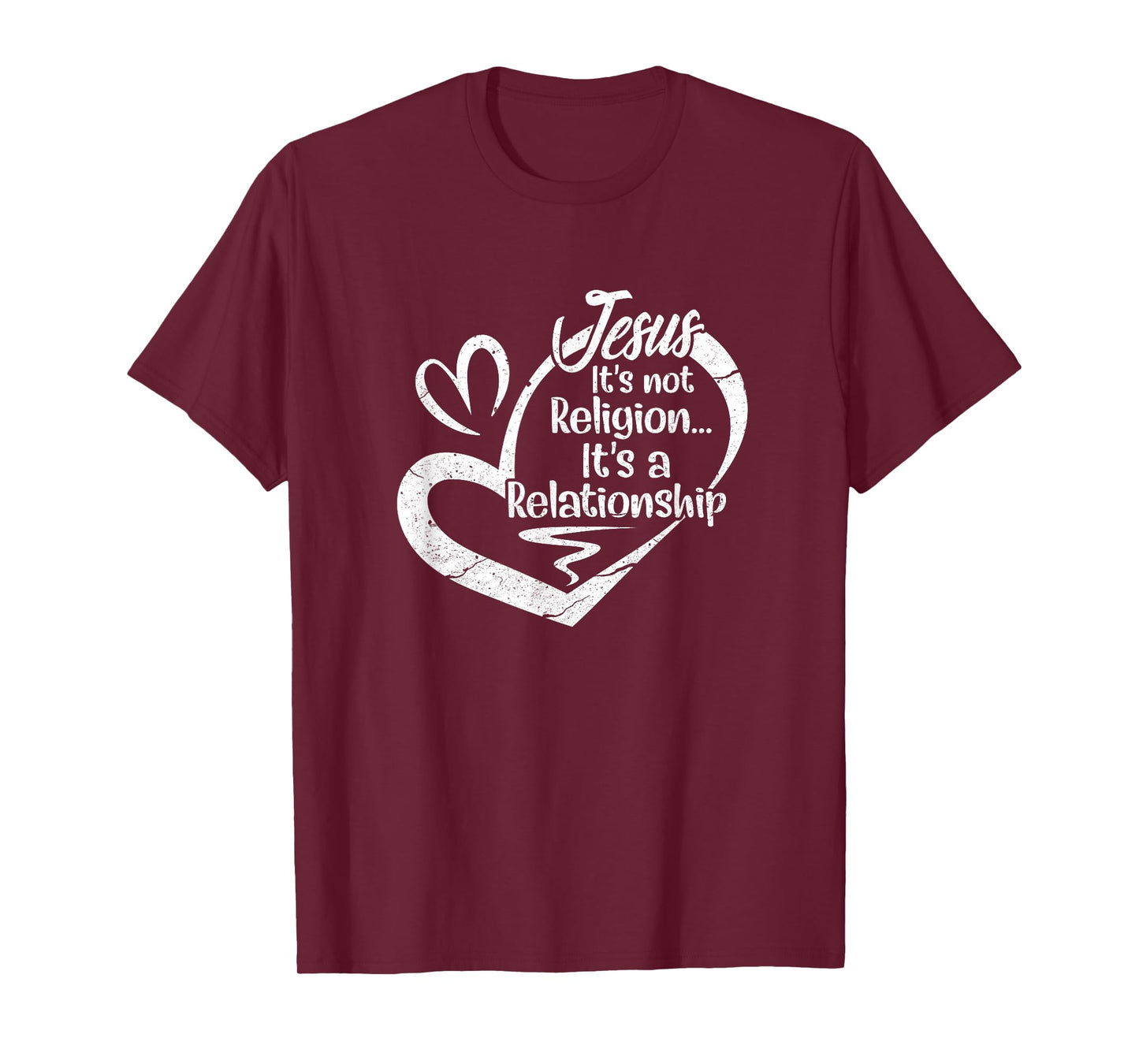 It's Not A Religion It's A Personal Relationship Christian T-Shirt