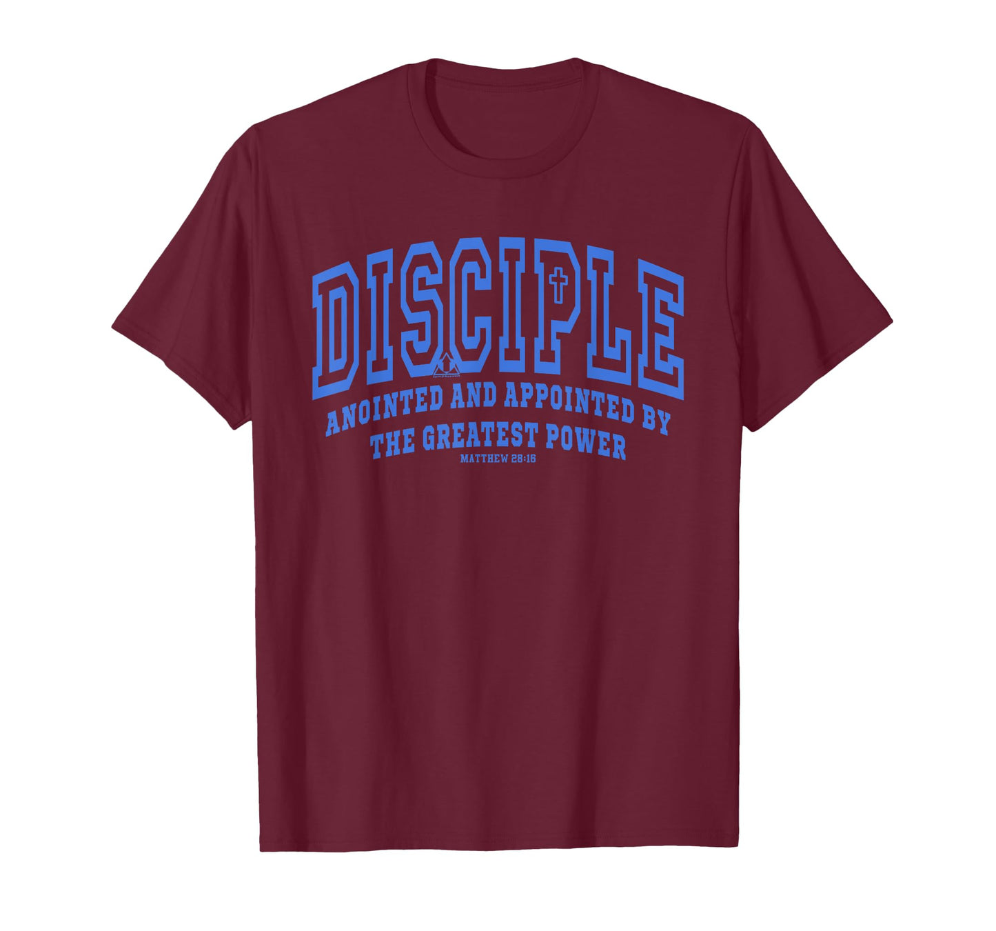 EJSulu Christian Warriors DISCIPLE ANOINTED AND APPOINTED Christian Bible Verse Design Unisex-Kids T-Shirt Black Small