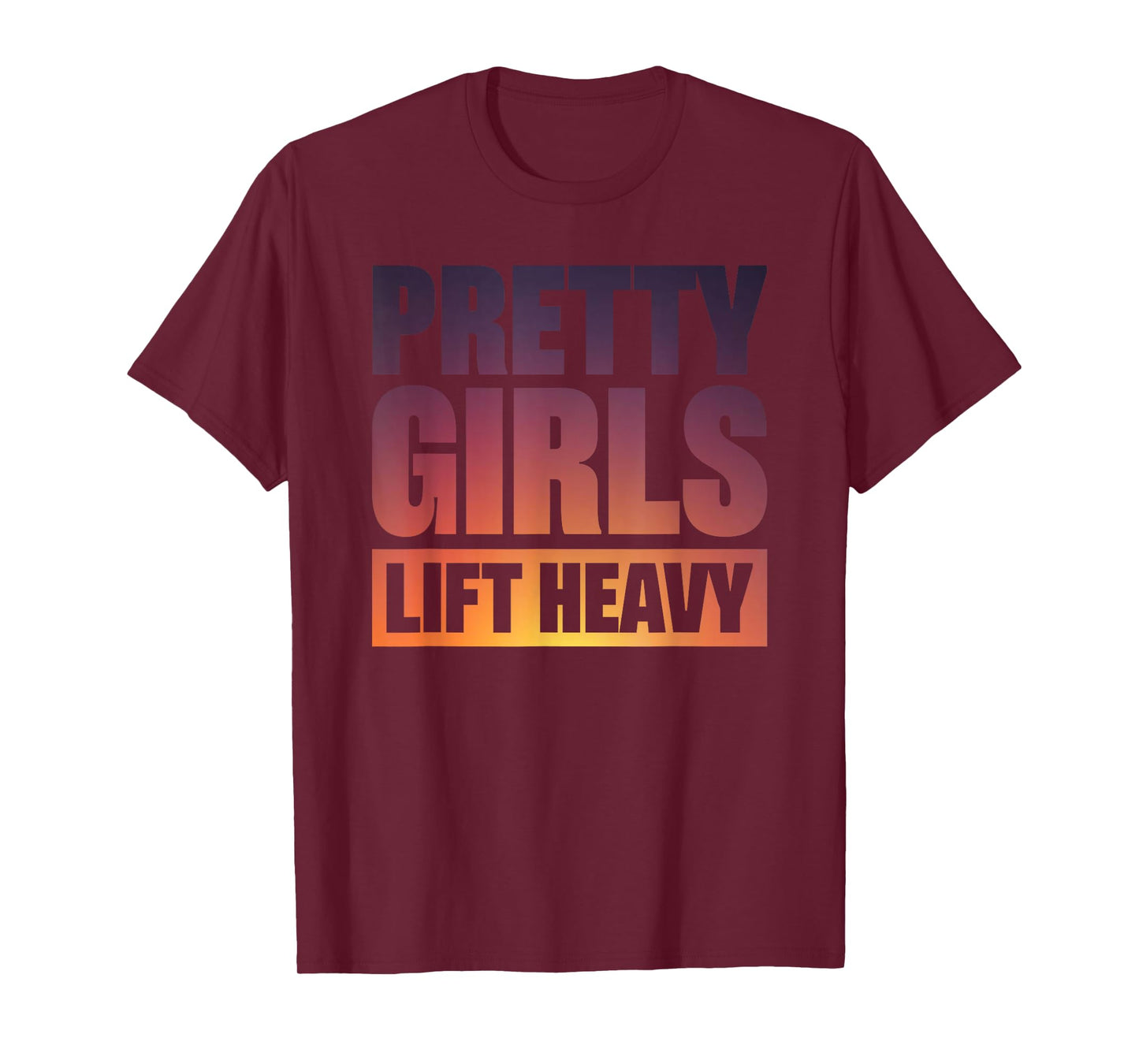 Weightlifting Fitness Gym Girl Powerlifter Women's Black Crew Neck Short Sleeve Modern Classic Regular Fit T-Shirt