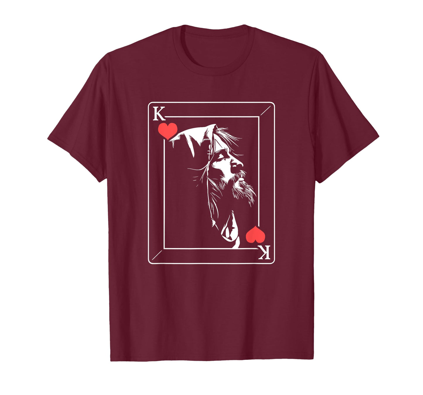 Jesus Is King Of Hearts T-Shirt