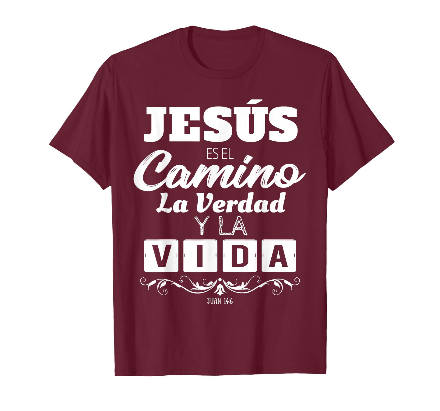 Mensajes Biblicos Espanol para Cristianos Camisetas Spanish T-Shirt