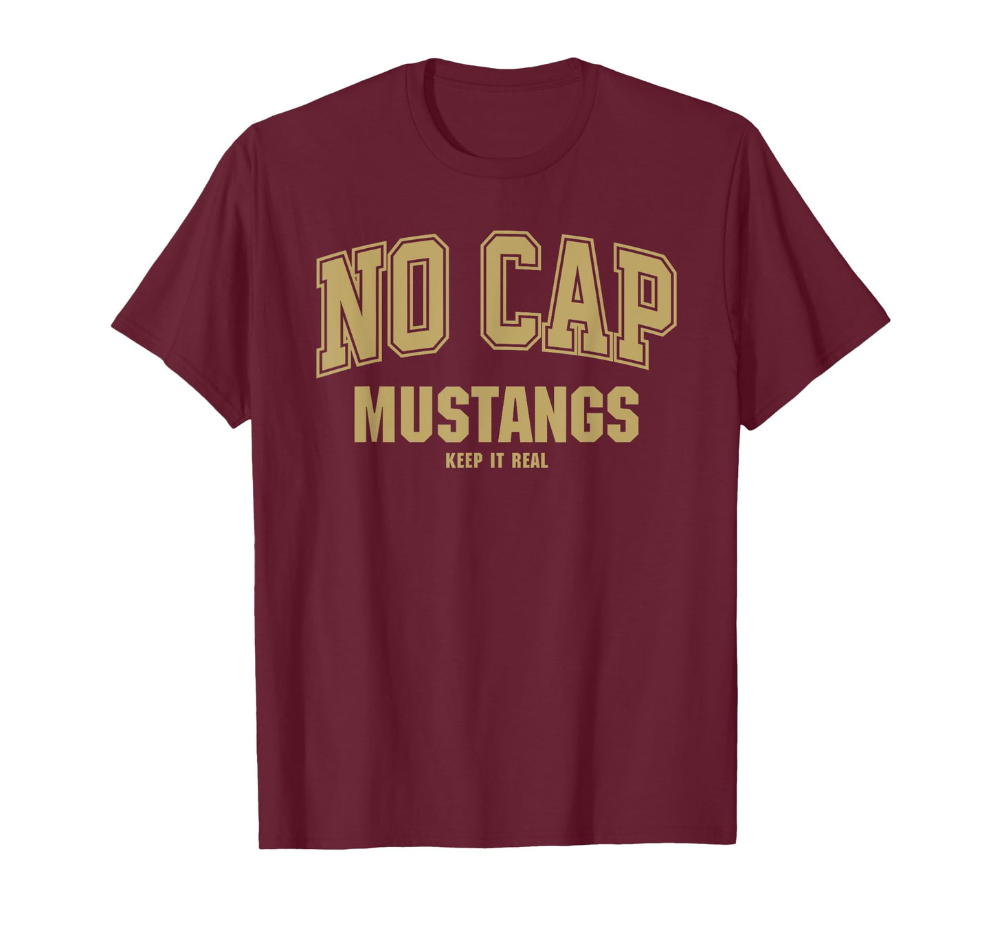 Coronado Mustangs NO CAP Keepin' It Real T-Shirt