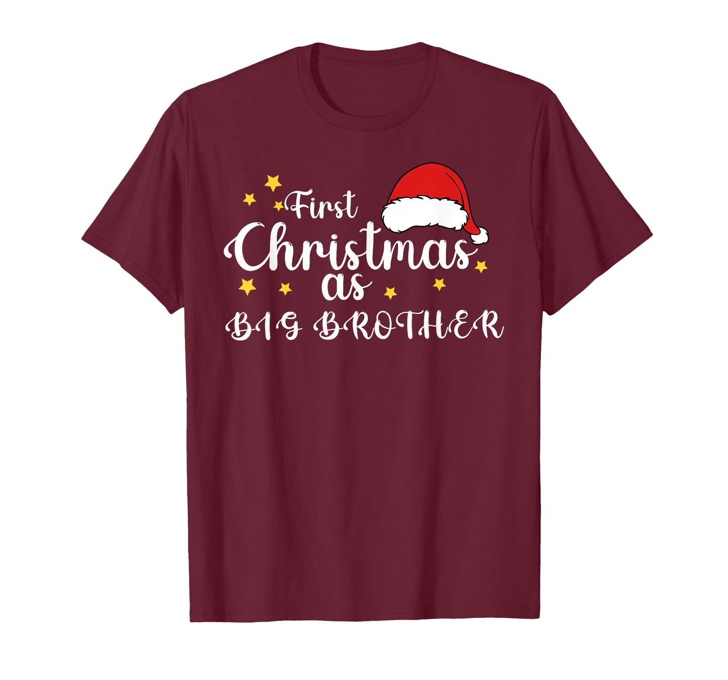 First Christmas As Big Brother 1st Christmas Matching Family T-Shirt