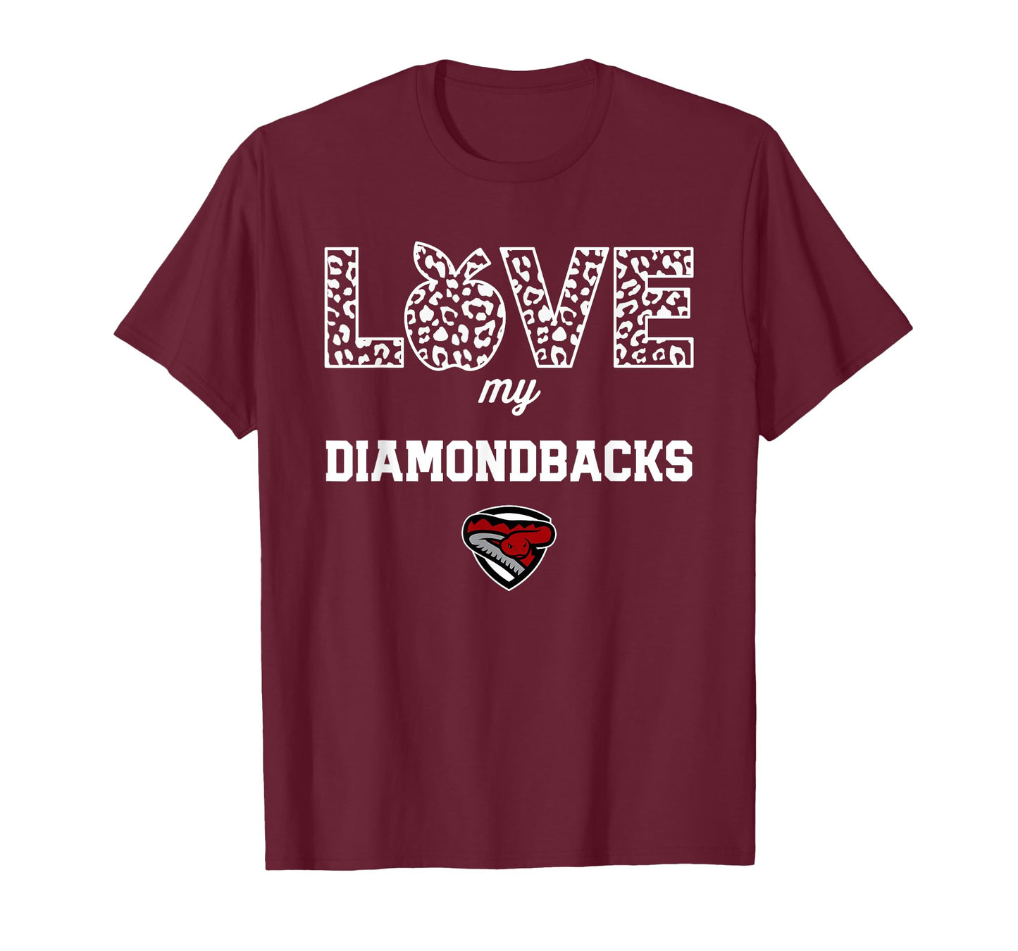 Desert Oasis Diamondbacks Logo Love My Team HS T-Shirt