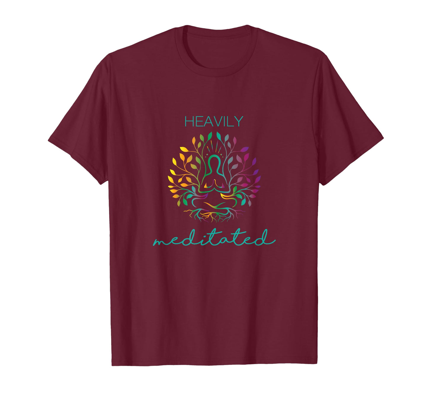 Heavily Meditated Yoga Meditation T-Shirt