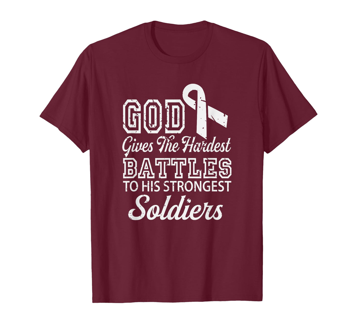 Jesus Prayer Lung Cancer Warrior Gift Lung Cancer Awareness T-Shirt