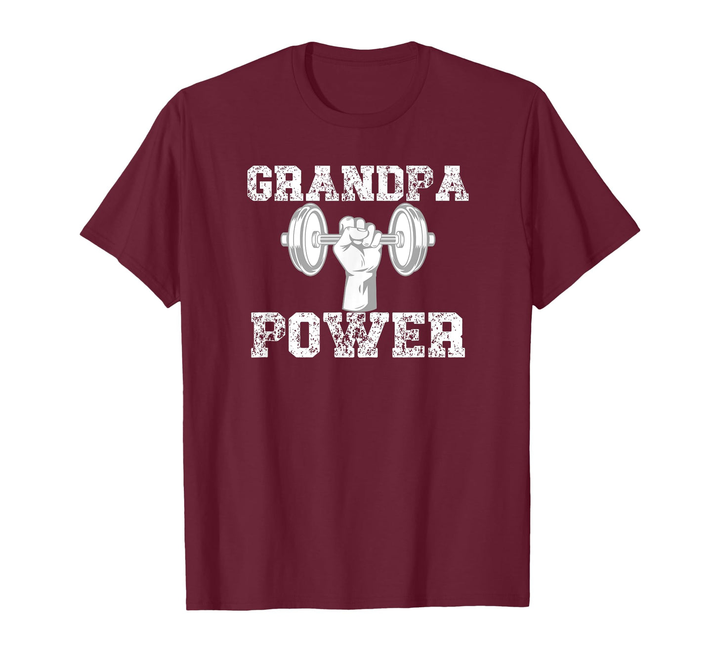 Grandpa Gym Shirt - Grandpa Power Gym Body T-Shirt