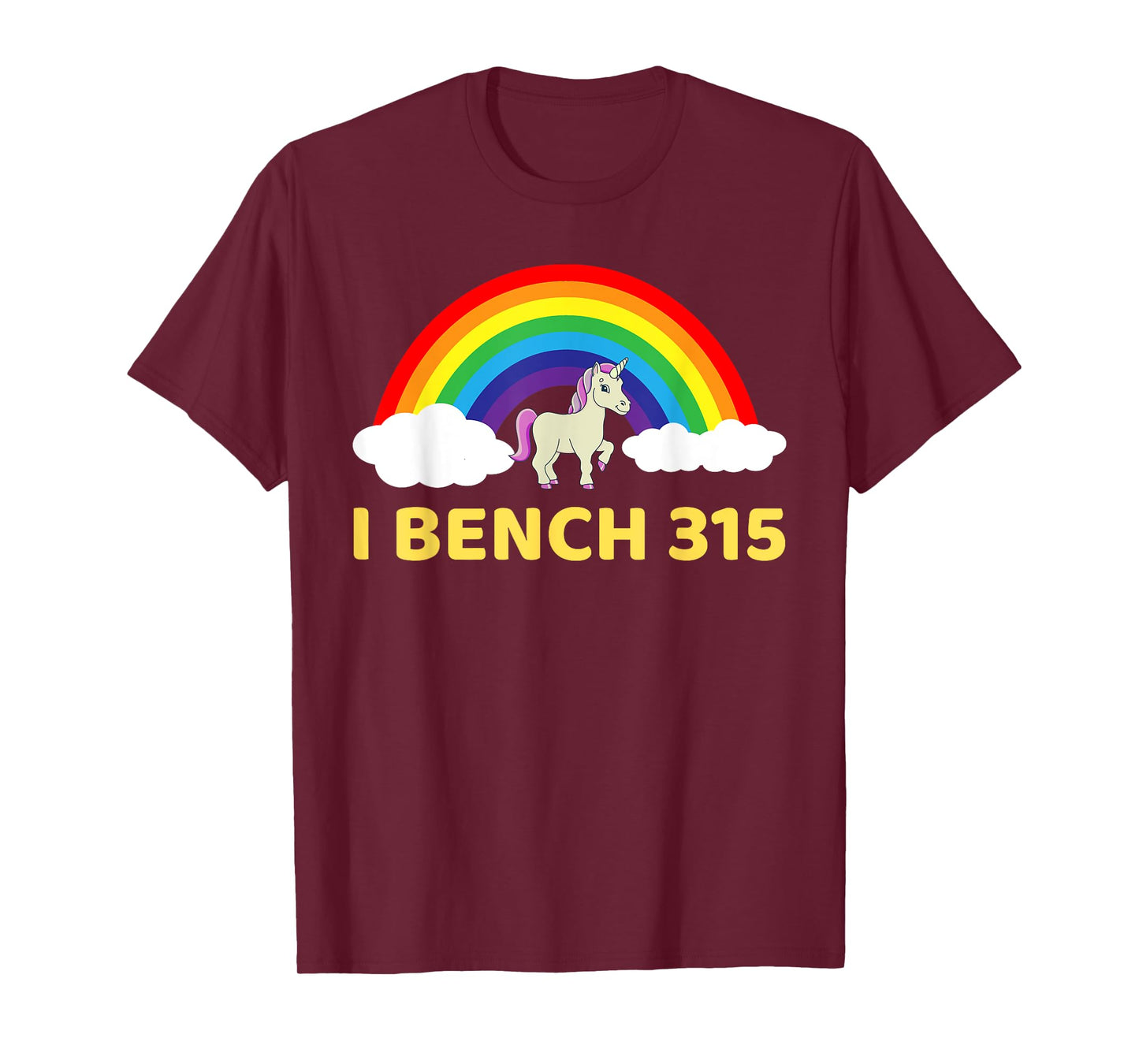 I Bench 315 Bench Press 315 lb Club Bodybuilding Satirical T-Shirt