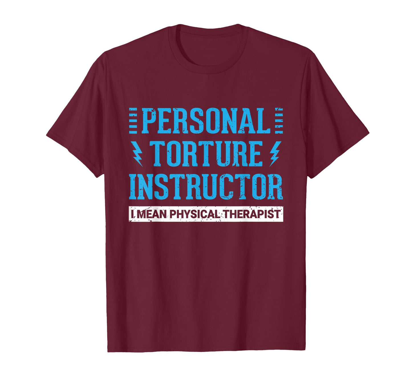Funny PT Physical Therapist Gift Therapy Month T-Shirt