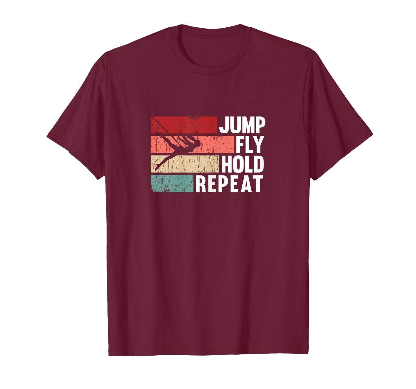 Bungee Fitness Equipment Jump Fly Sling Workout T-Shirt