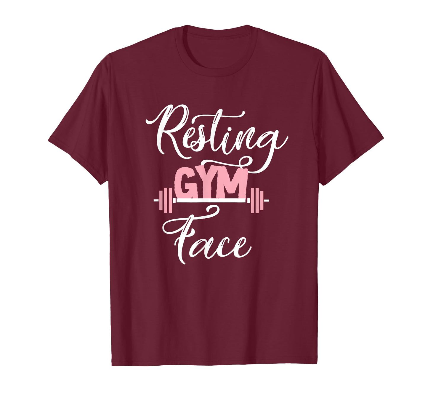 resting gym face funny cool workout fitness saying quote T-Shirt