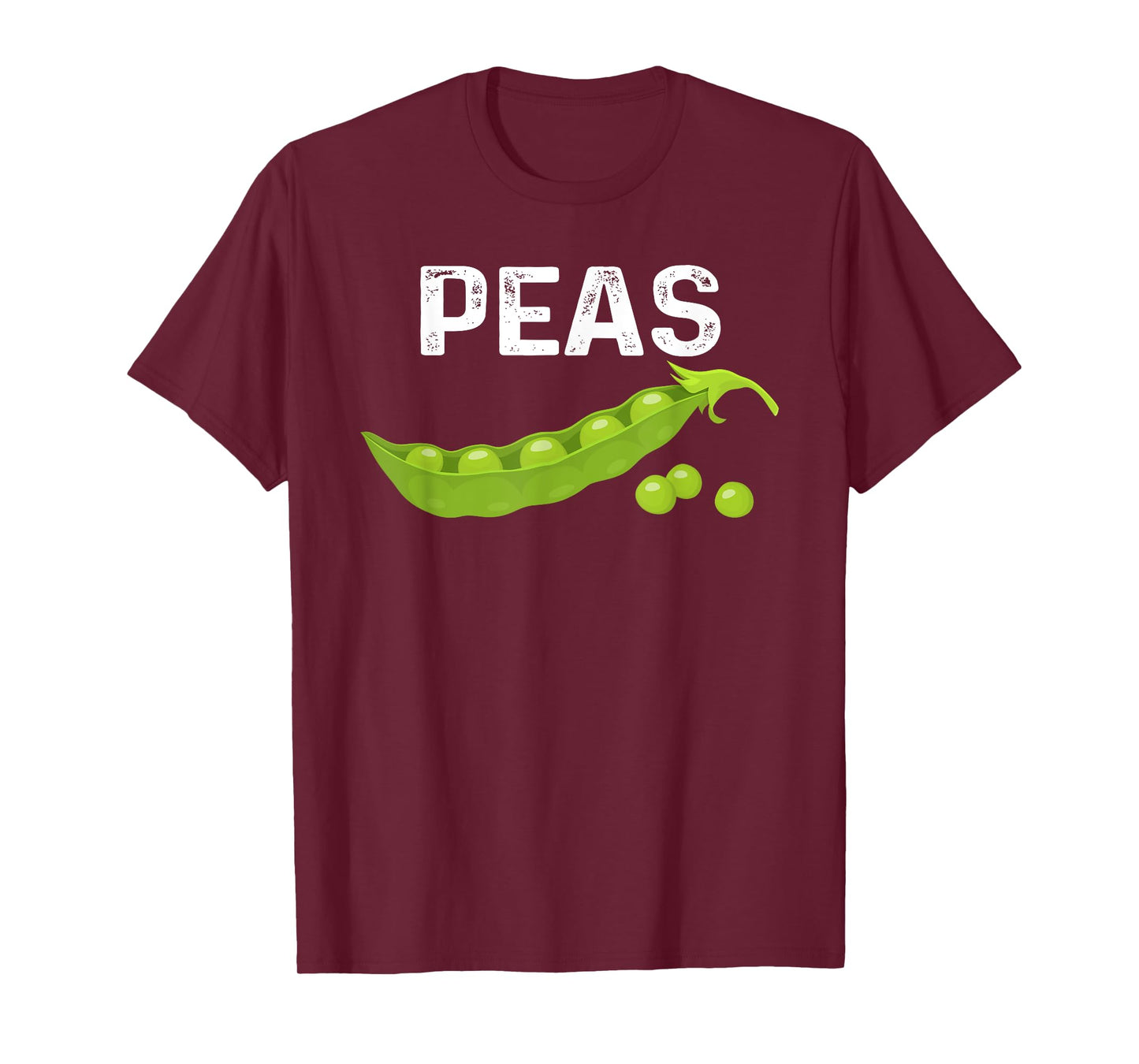 I Love Peas Funny Peas Halloween Costume For Vegetable Lover T-Shirt
